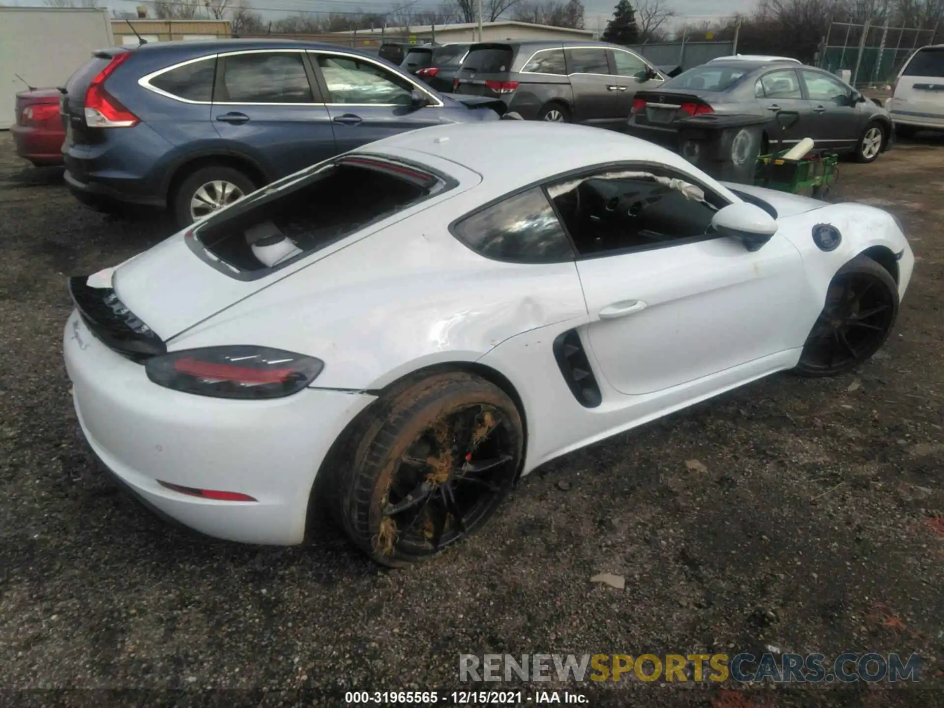 4 Photograph of a damaged car WP0AB2A8XKS278541 PORSCHE 718 CAYMAN 2019