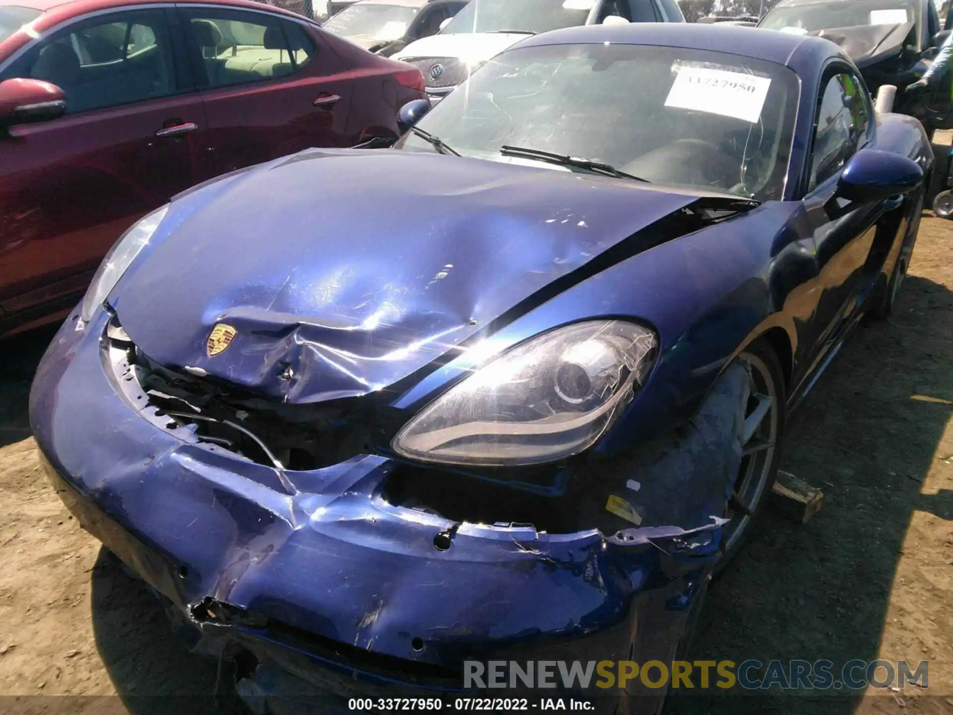 6 Photograph of a damaged car WP0AB2A81LS275089 PORSCHE 718 CAYMAN 2020