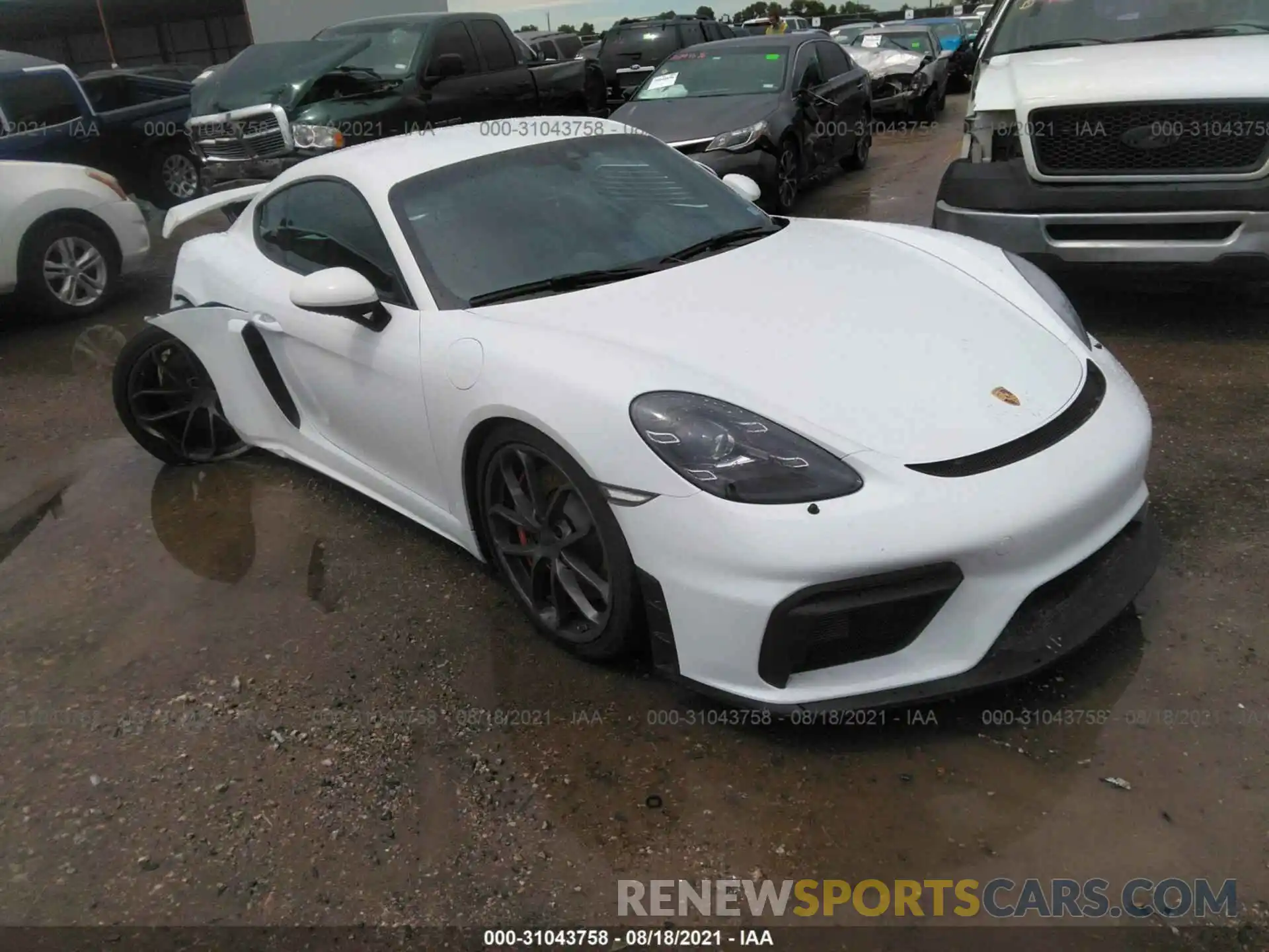 1 Photograph of a damaged car WP0AC2A81LS289250 PORSCHE 718 CAYMAN 2020