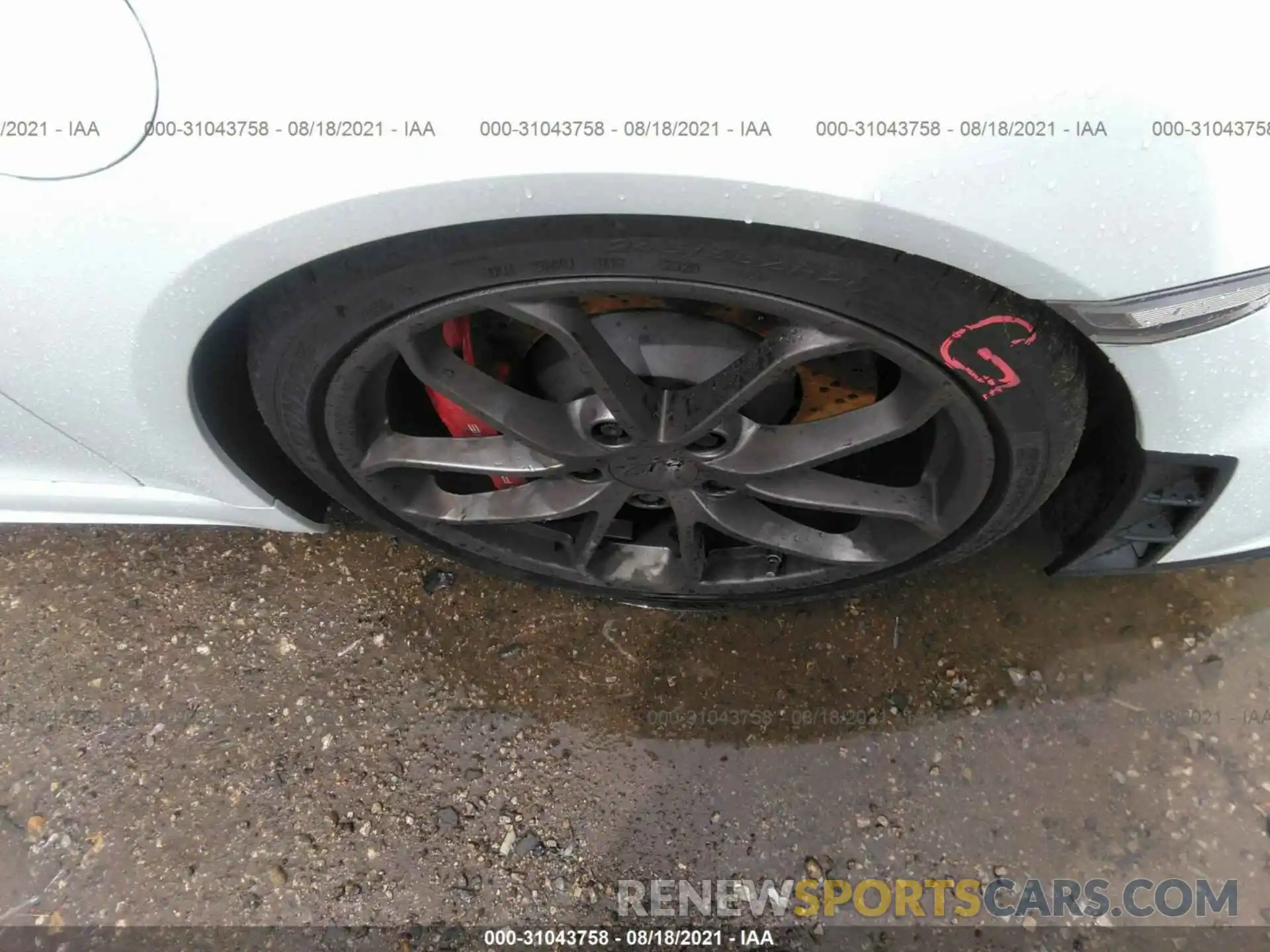 14 Photograph of a damaged car WP0AC2A81LS289250 PORSCHE 718 CAYMAN 2020