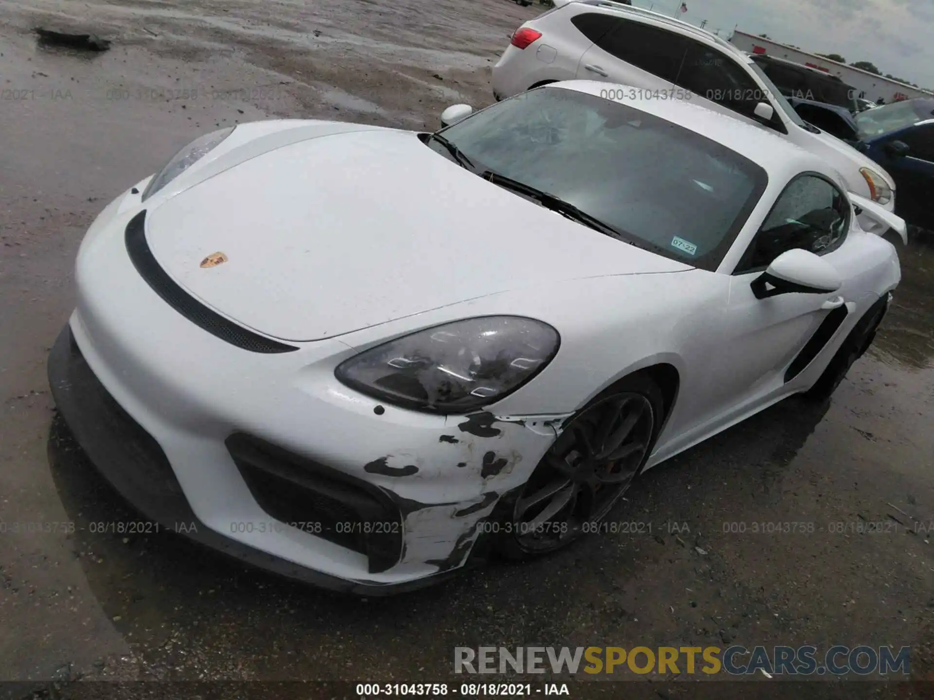 2 Photograph of a damaged car WP0AC2A81LS289250 PORSCHE 718 CAYMAN 2020