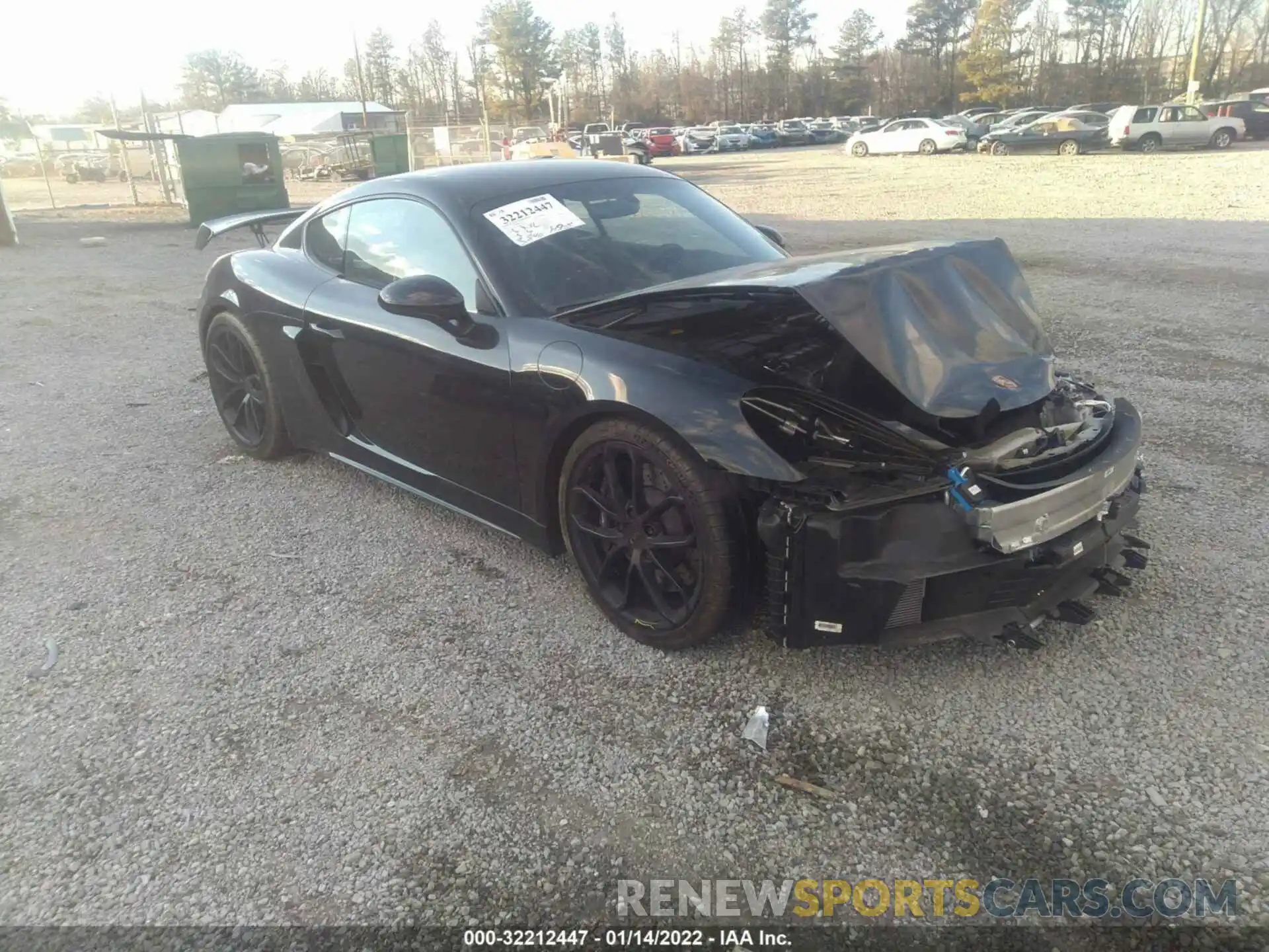 1 Photograph of a damaged car WP0AC2A85LS289364 PORSCHE 718 CAYMAN 2020