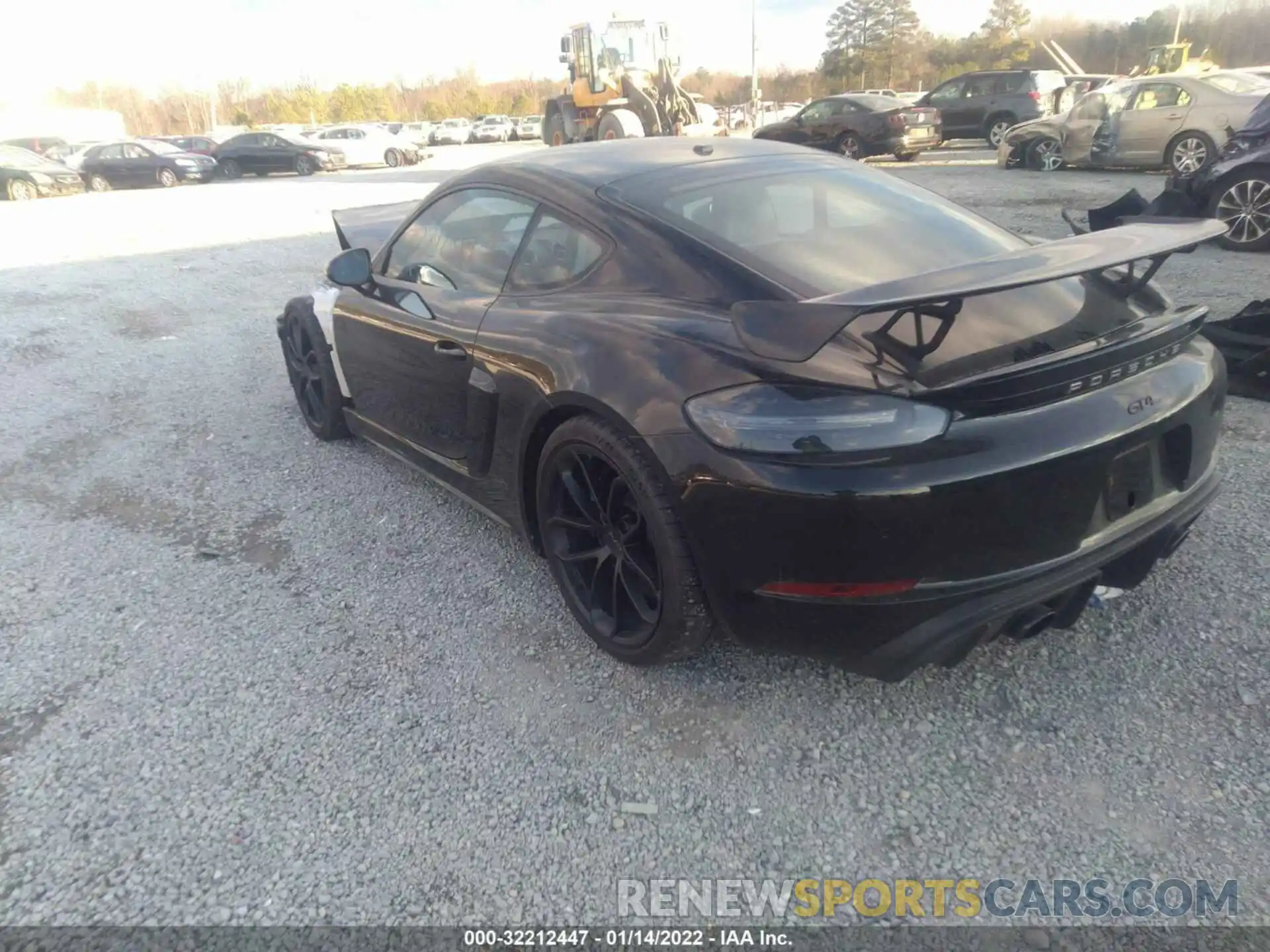 3 Photograph of a damaged car WP0AC2A85LS289364 PORSCHE 718 CAYMAN 2020