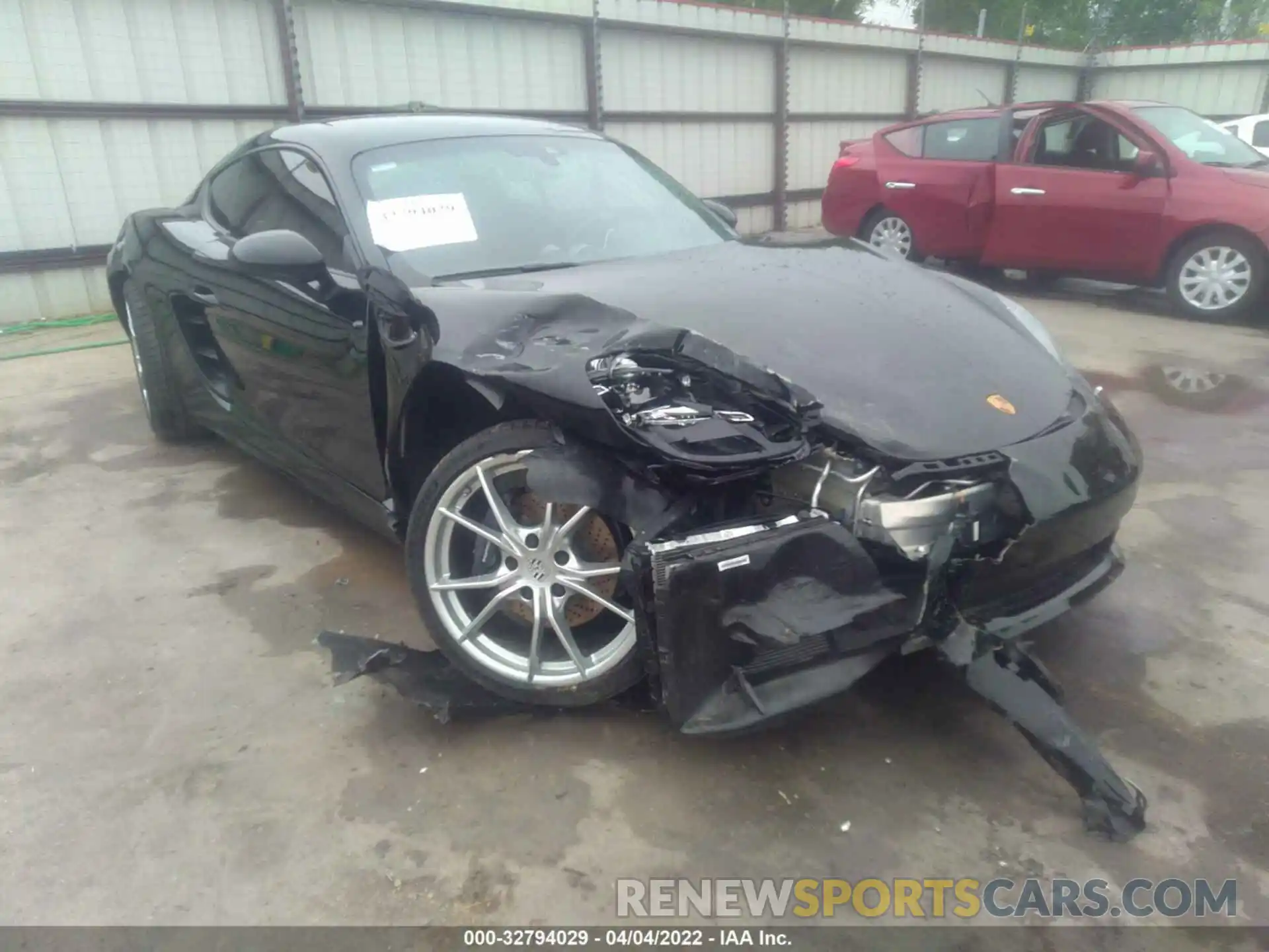 6 Photograph of a damaged car WP0AA2A85MS260454 PORSCHE 718 CAYMAN 2021