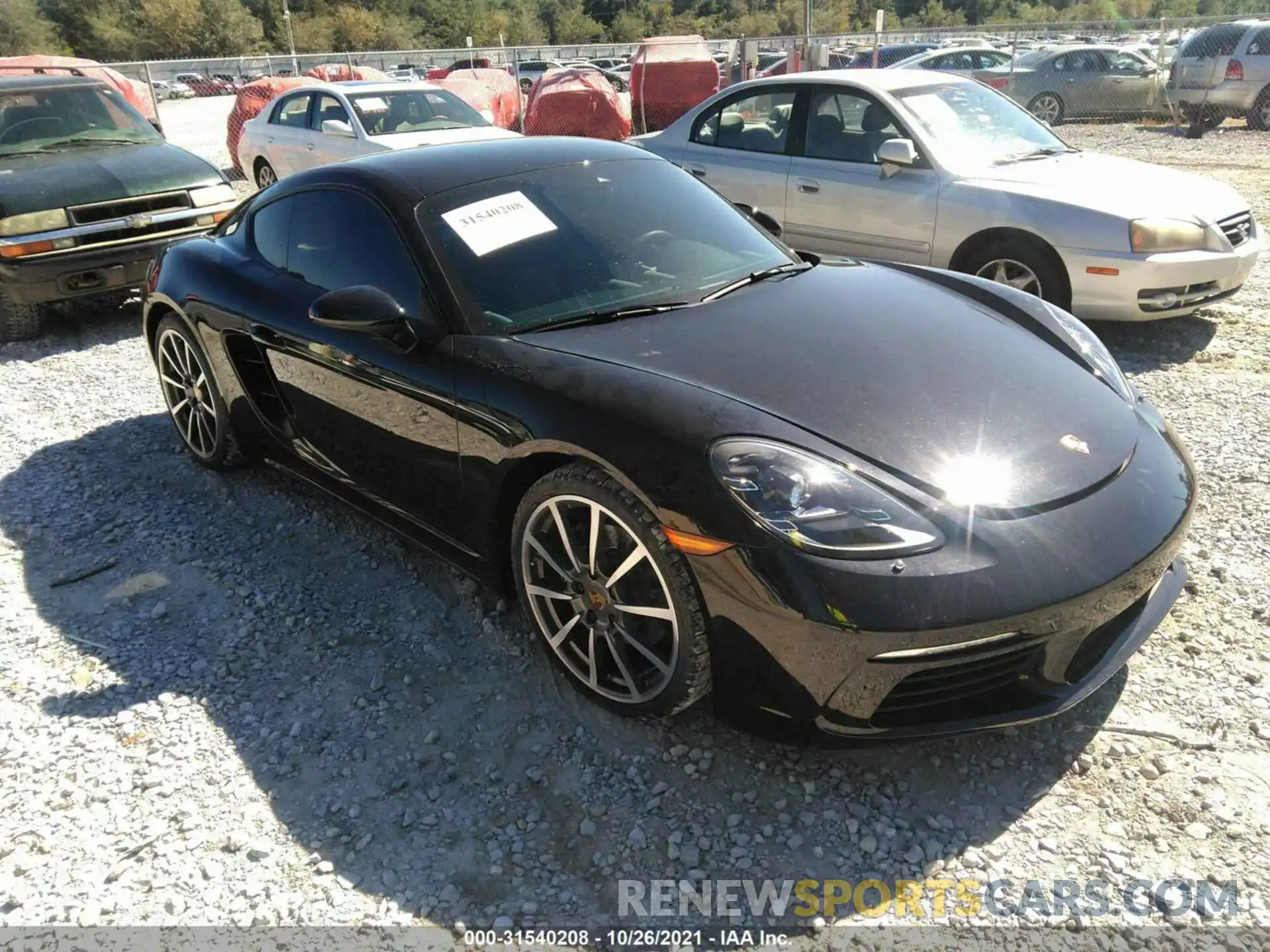 1 Photograph of a damaged car WP0AA2A86MS260477 PORSCHE 718 CAYMAN 2021