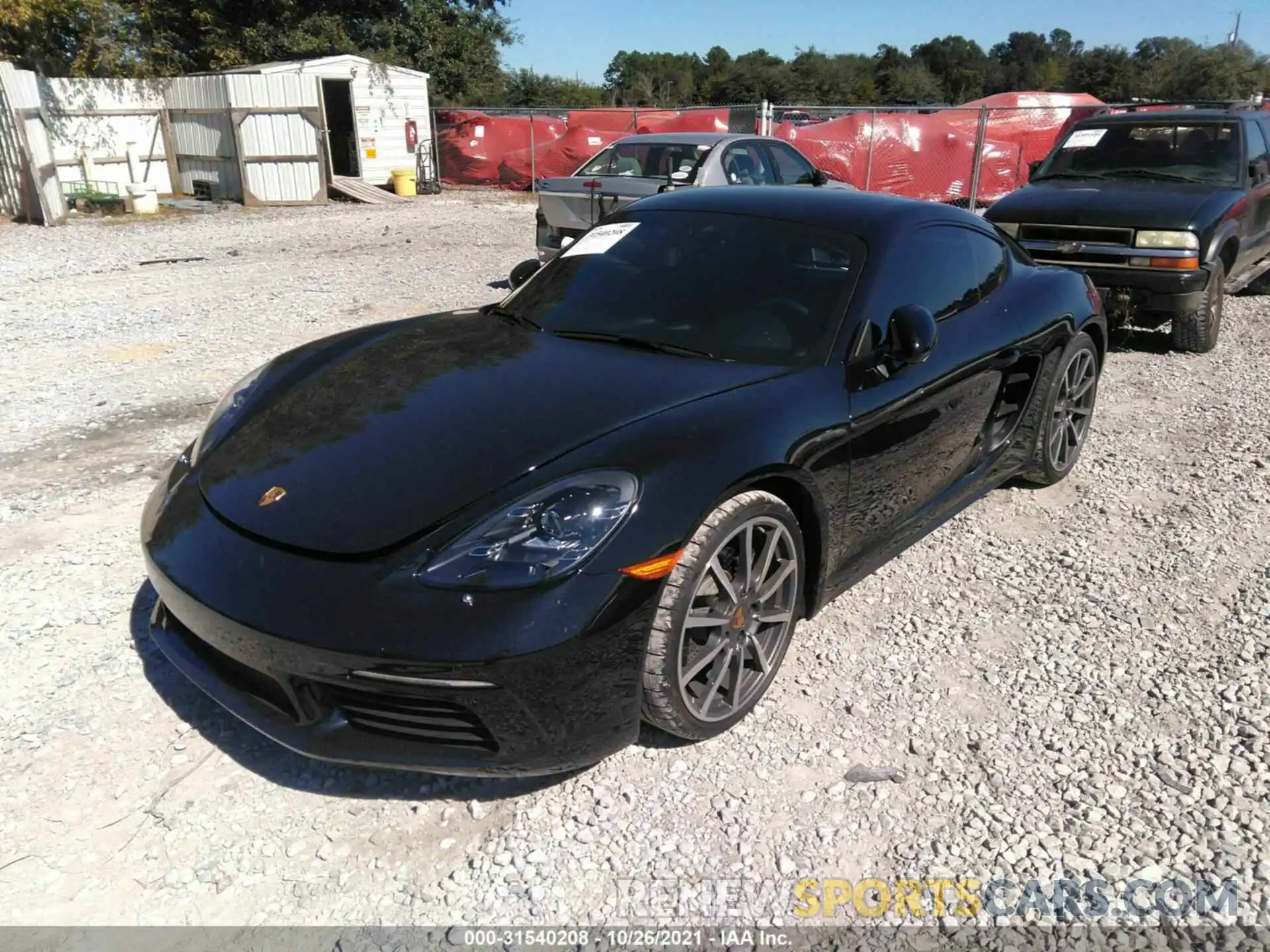 2 Photograph of a damaged car WP0AA2A86MS260477 PORSCHE 718 CAYMAN 2021