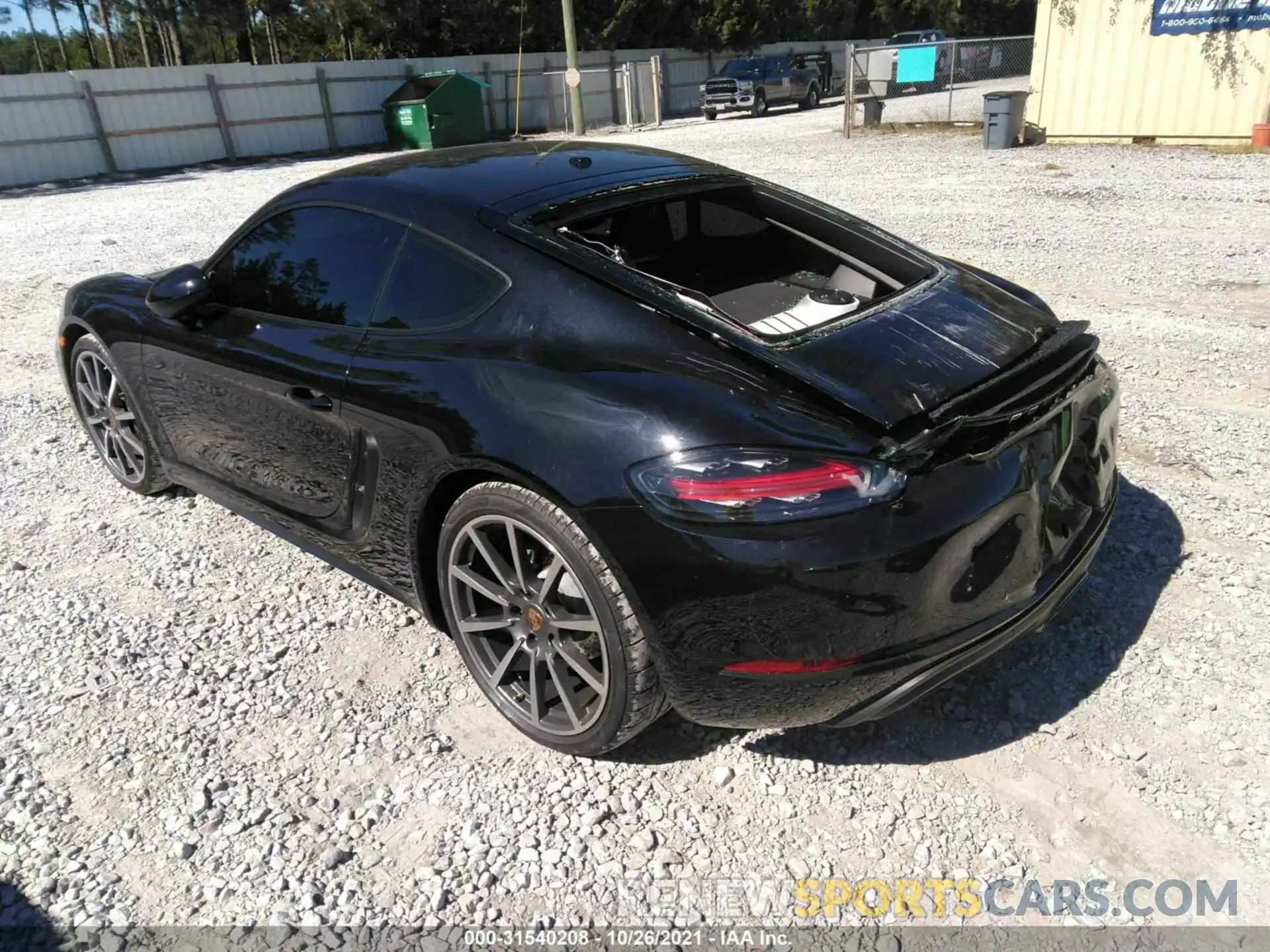 3 Photograph of a damaged car WP0AA2A86MS260477 PORSCHE 718 CAYMAN 2021