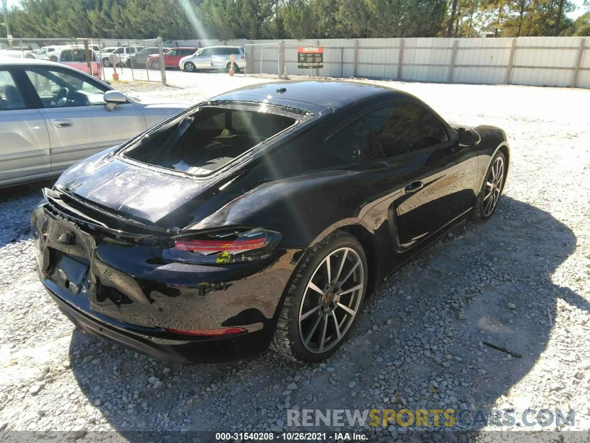 4 Photograph of a damaged car WP0AA2A86MS260477 PORSCHE 718 CAYMAN 2021