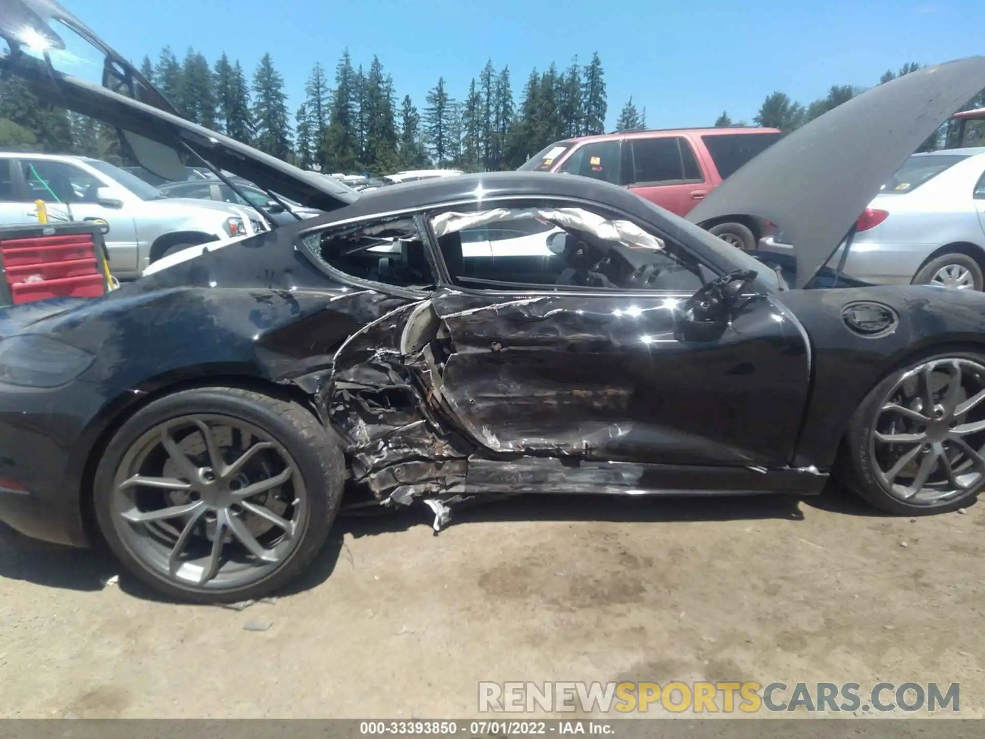 6 Photograph of a damaged car WP0AC2A81MK289072 PORSCHE 718 CAYMAN 2021