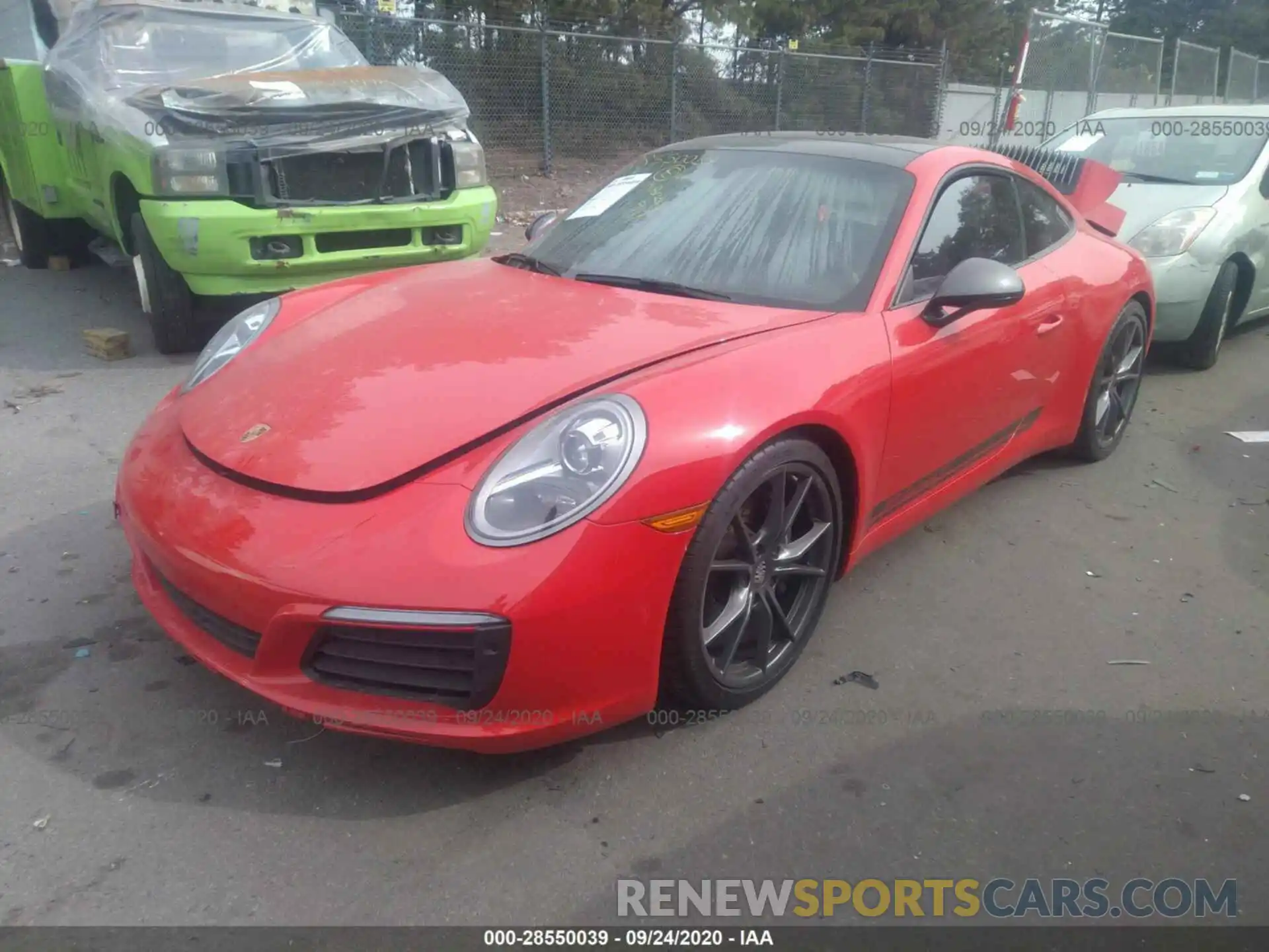 2 Photograph of a damaged car WP0AA2A90KS103923 PORSCHE 911 2019