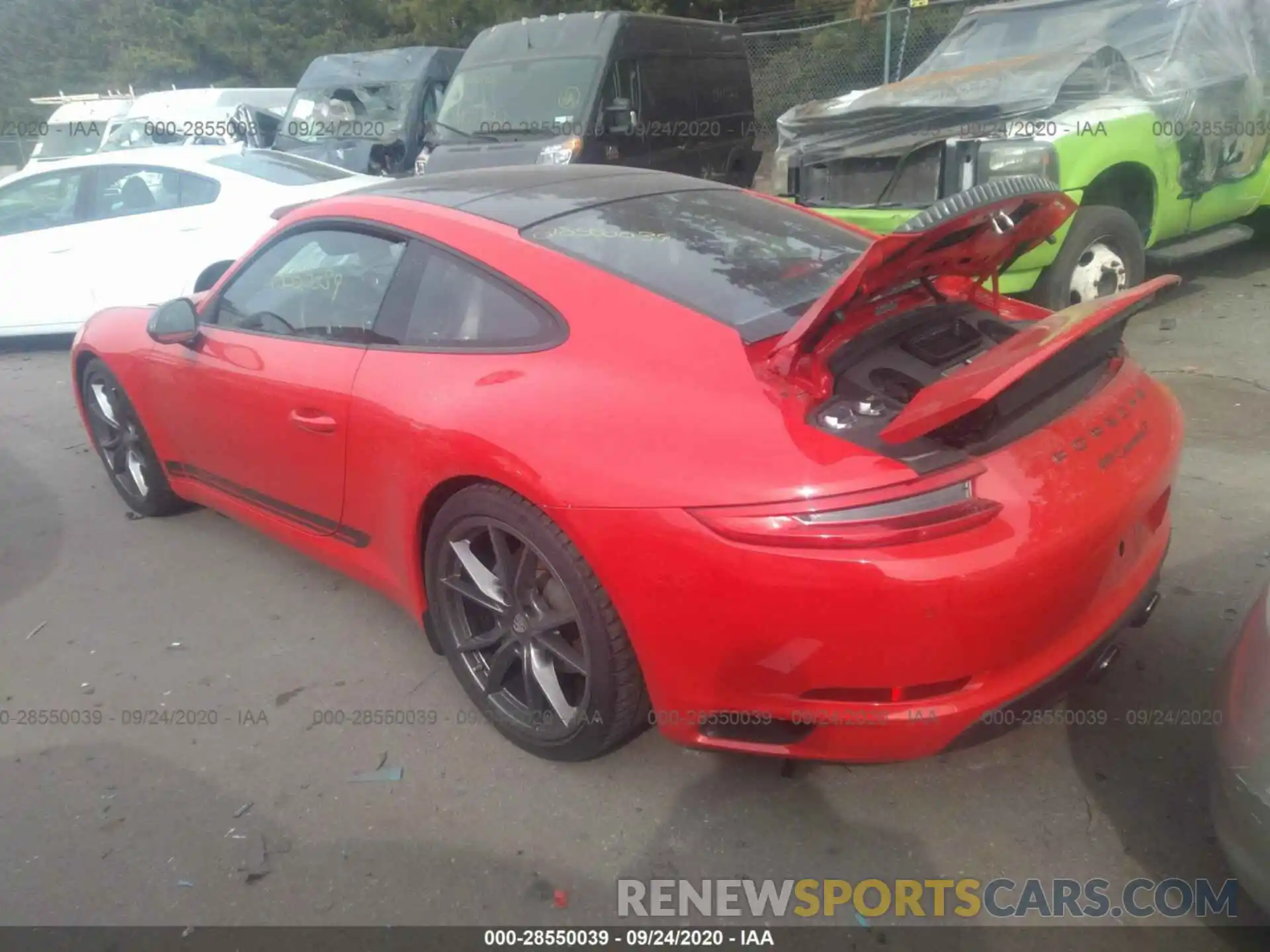 3 Photograph of a damaged car WP0AA2A90KS103923 PORSCHE 911 2019