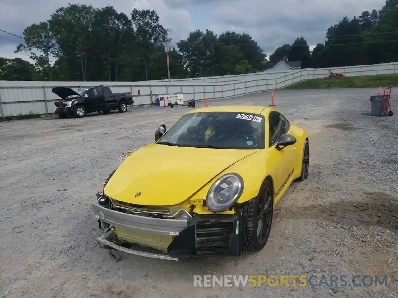 2 Photograph of a damaged car WP0AA2A93KS104130 PORSCHE 911 2019