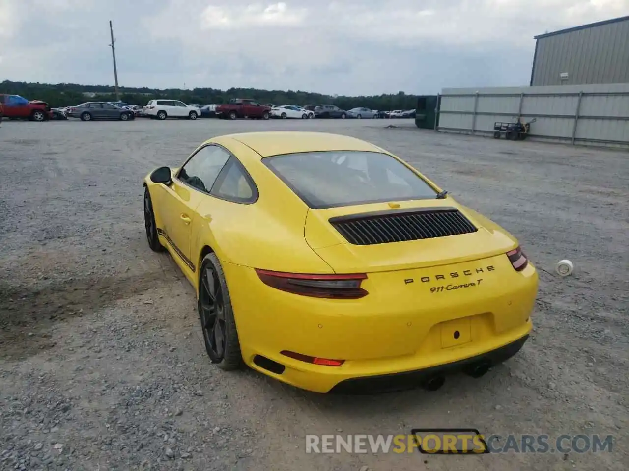 3 Photograph of a damaged car WP0AA2A93KS104130 PORSCHE 911 2019