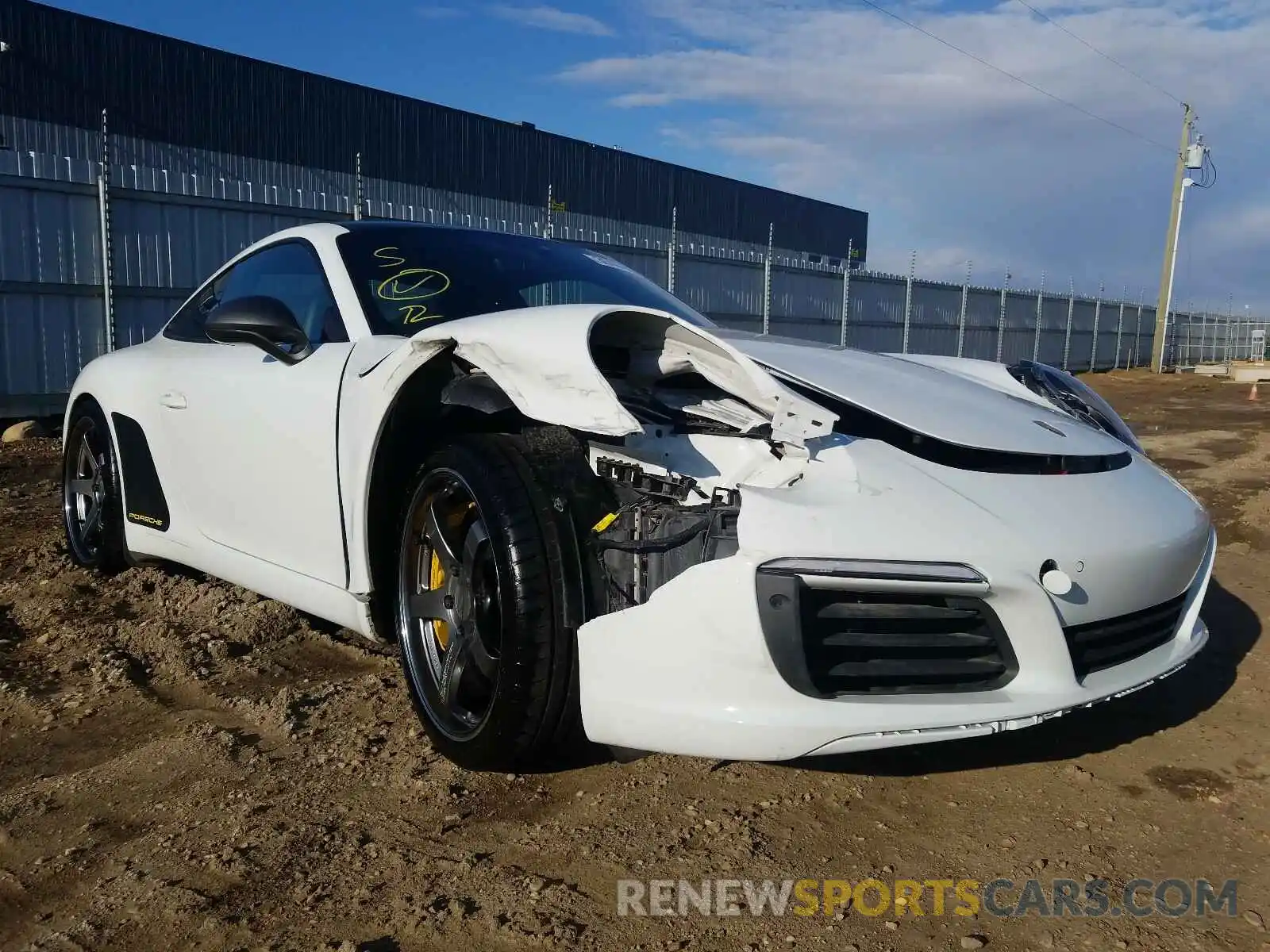 1 Photograph of a damaged car WP0AA2A94KS104086 PORSCHE 911 2019