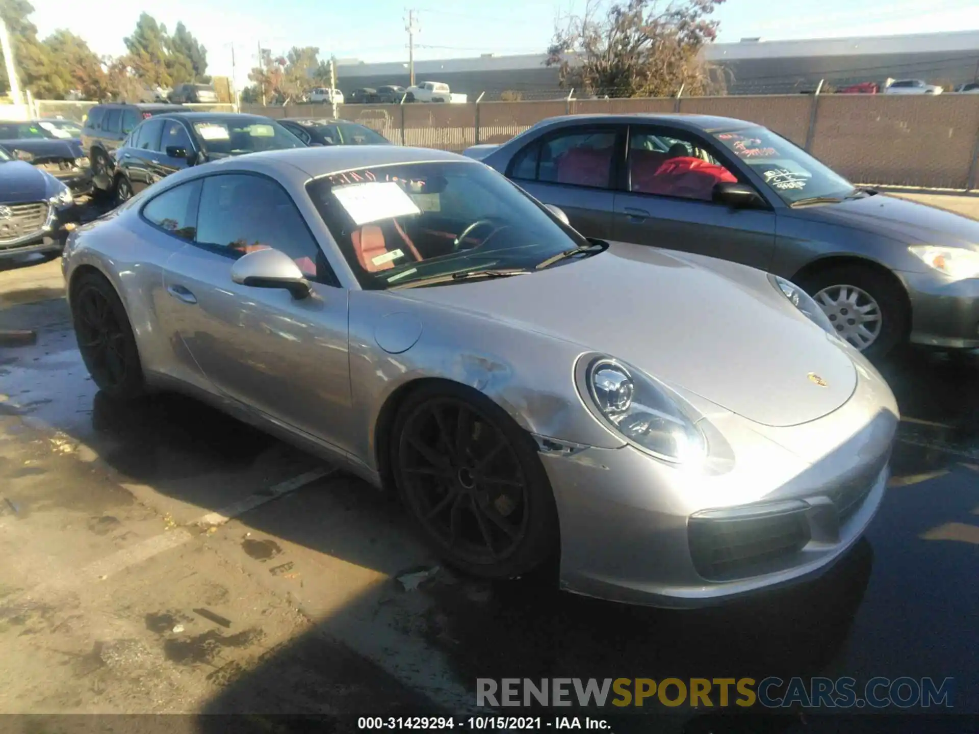 1 Photograph of a damaged car WP0AA2A95KS104257 PORSCHE 911 2019