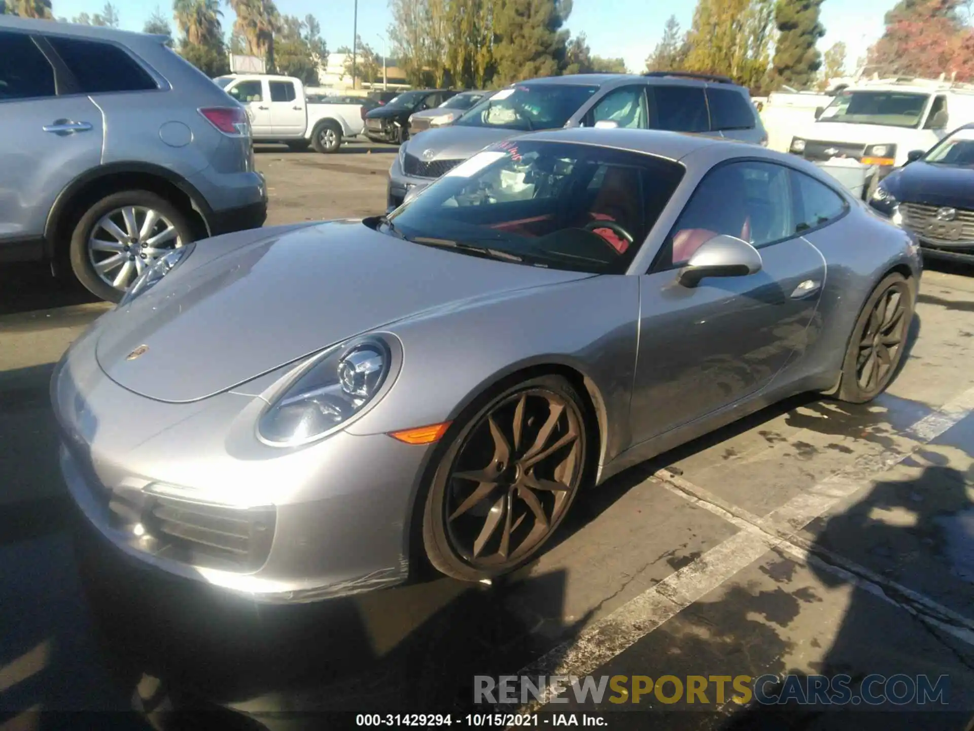 2 Photograph of a damaged car WP0AA2A95KS104257 PORSCHE 911 2019