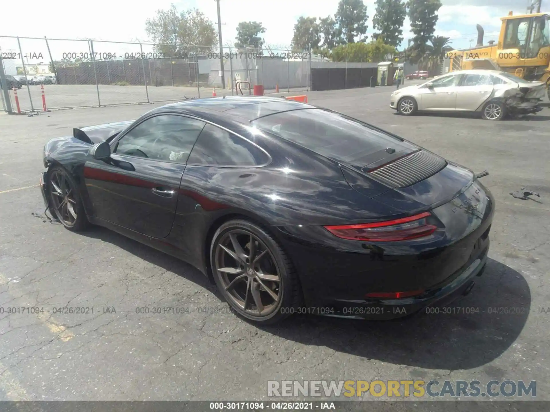 3 Photograph of a damaged car WP0AA2A96KS104106 PORSCHE 911 2019