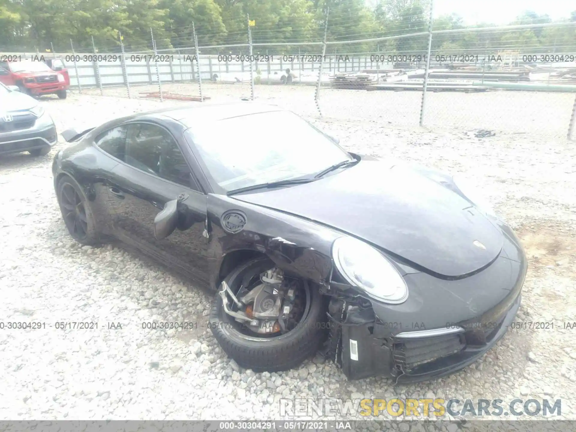 1 Photograph of a damaged car WP0AA2A97KS103790 PORSCHE 911 2019