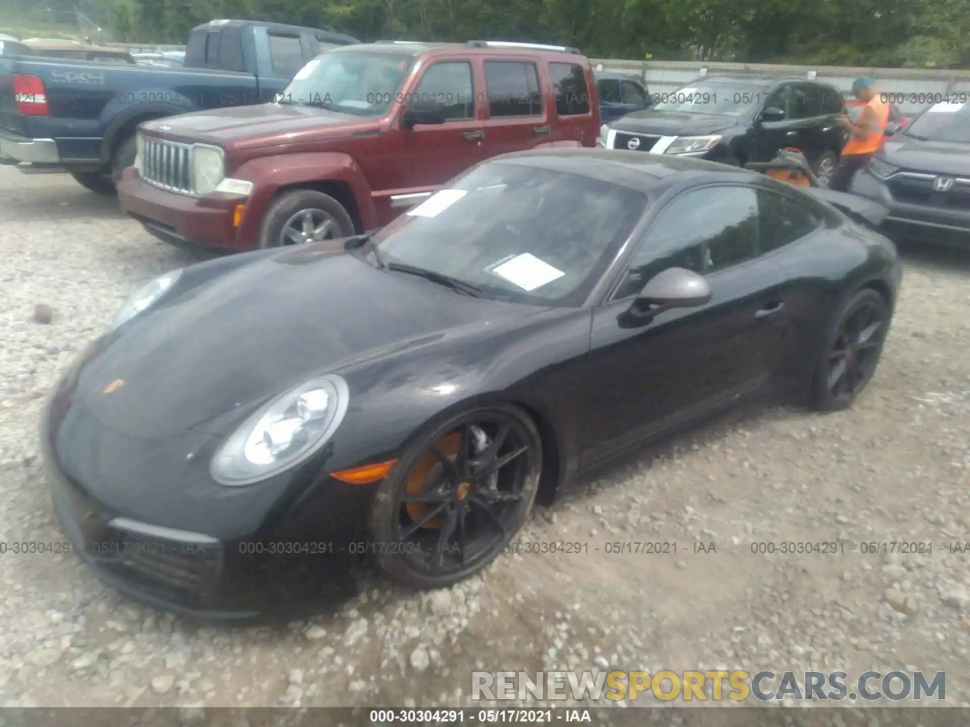 2 Photograph of a damaged car WP0AA2A97KS103790 PORSCHE 911 2019