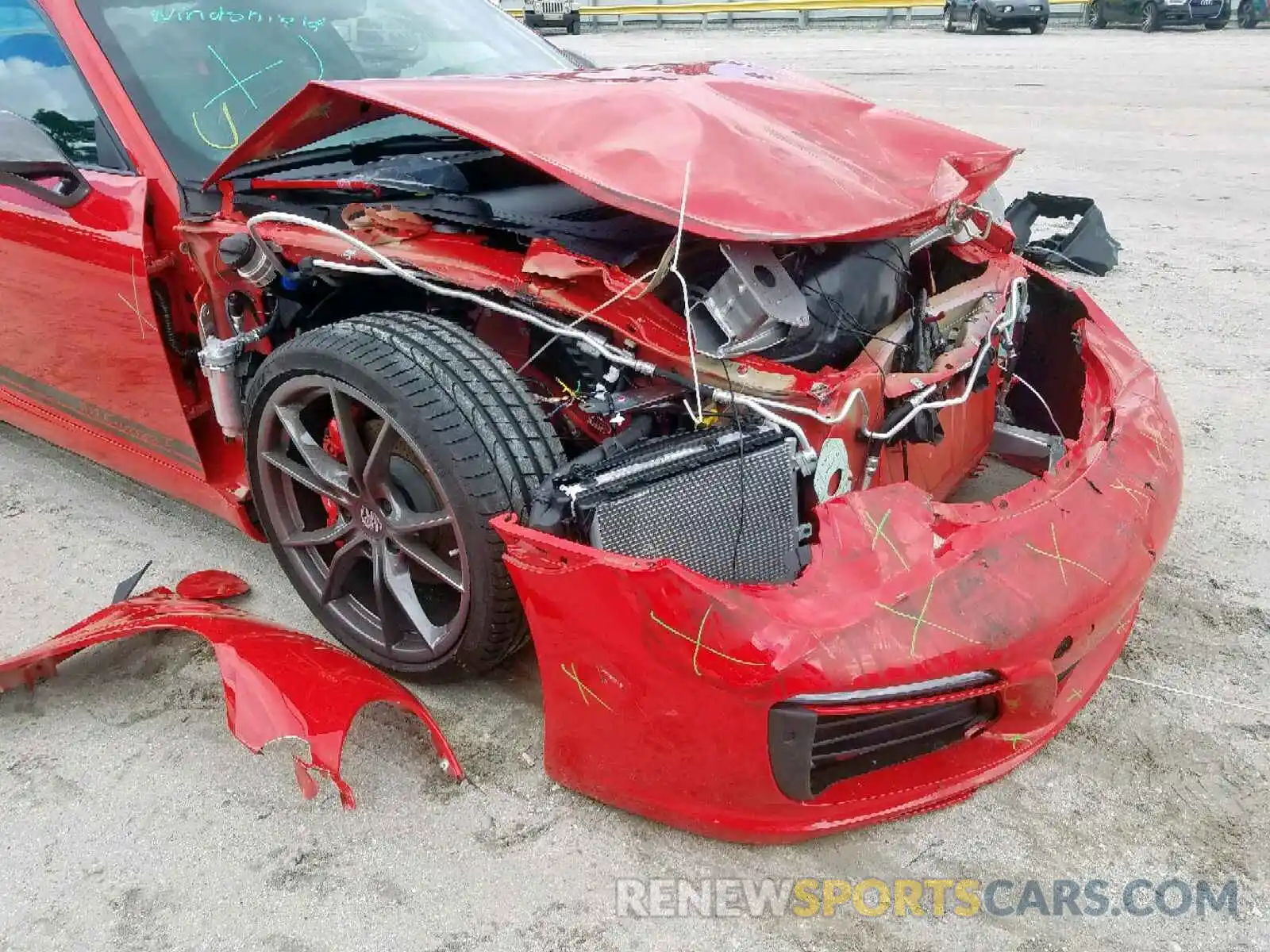 9 Photograph of a damaged car WP0AA2A97KS103952 PORSCHE 911 2019