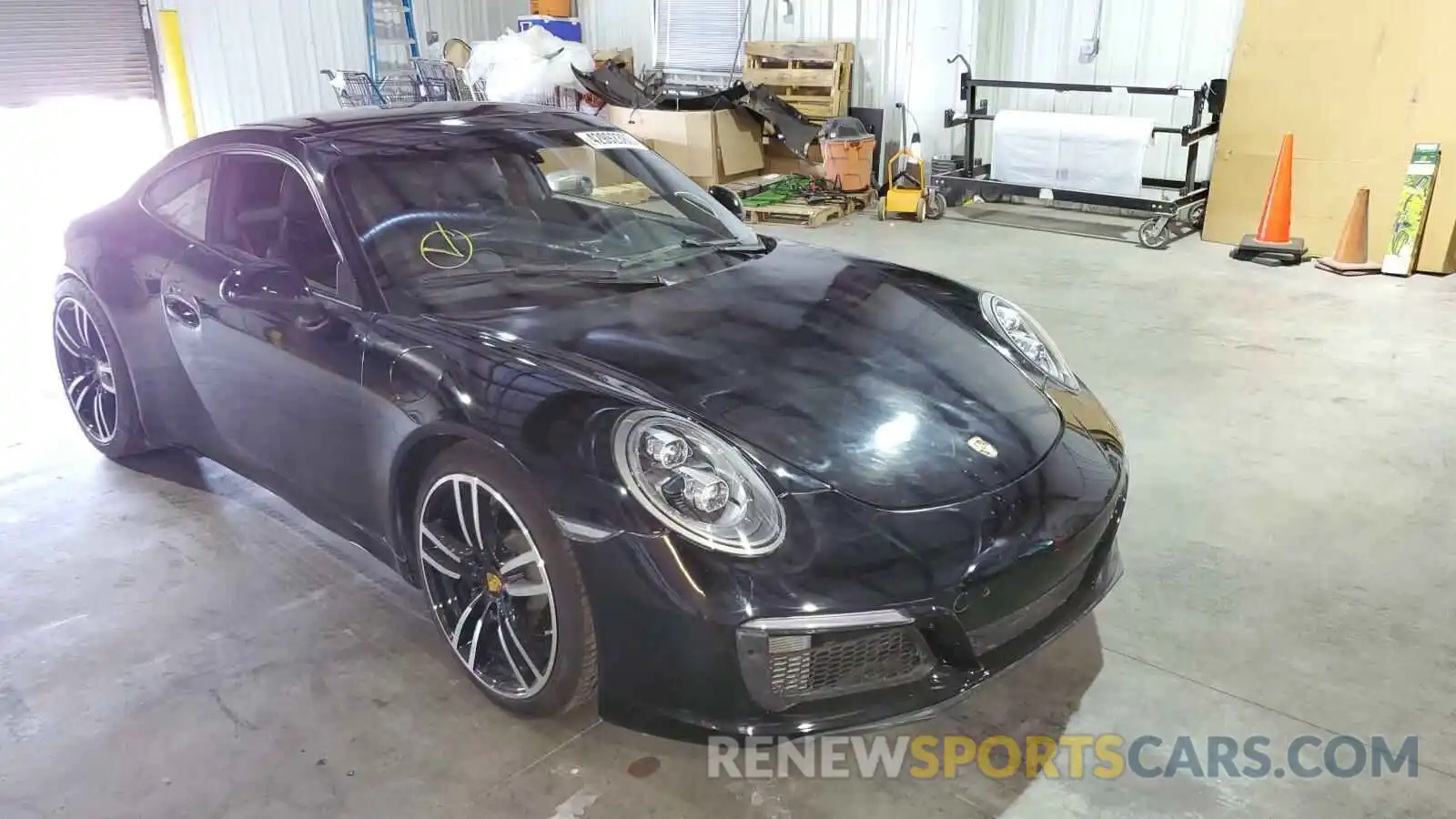 1 Photograph of a damaged car WP0AA2A97KS104129 PORSCHE 911 2019