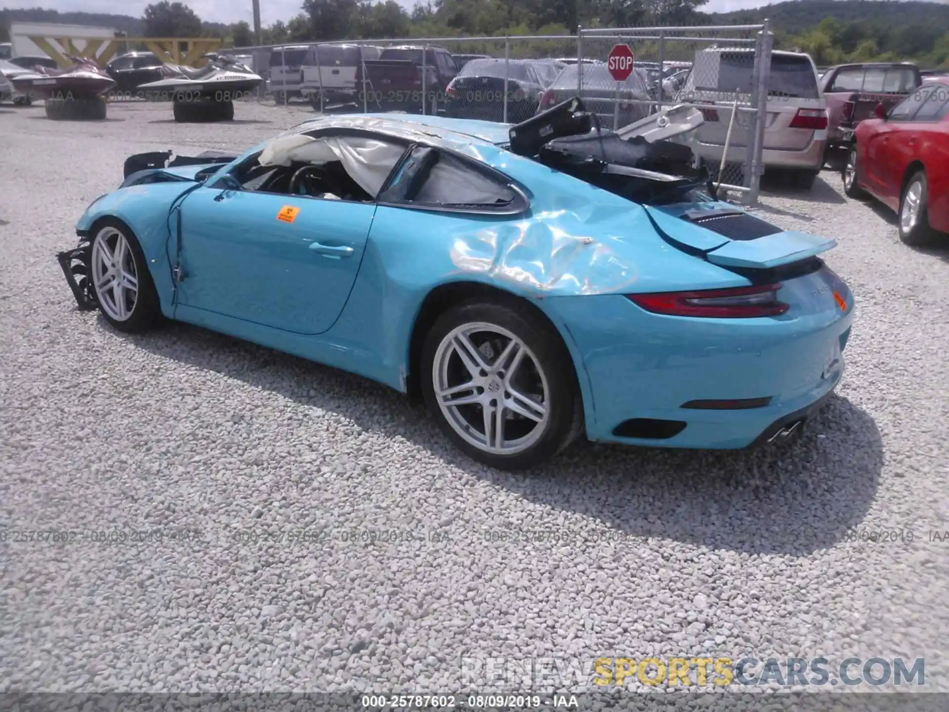 3 Фотография поврежденного автомобиля WP0AA2A97KS104213 PORSCHE 911 2019