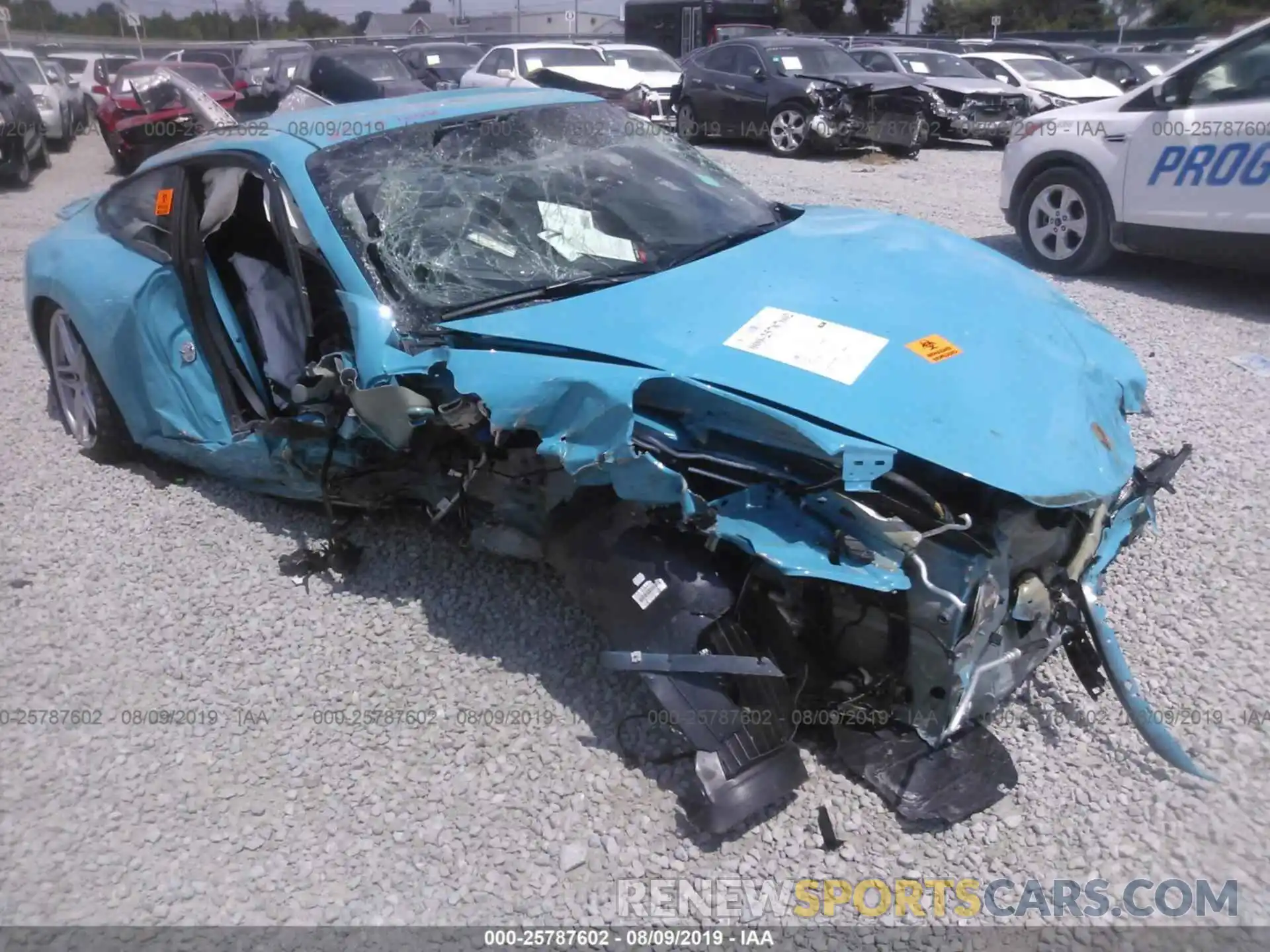 6 Photograph of a damaged car WP0AA2A97KS104213 PORSCHE 911 2019