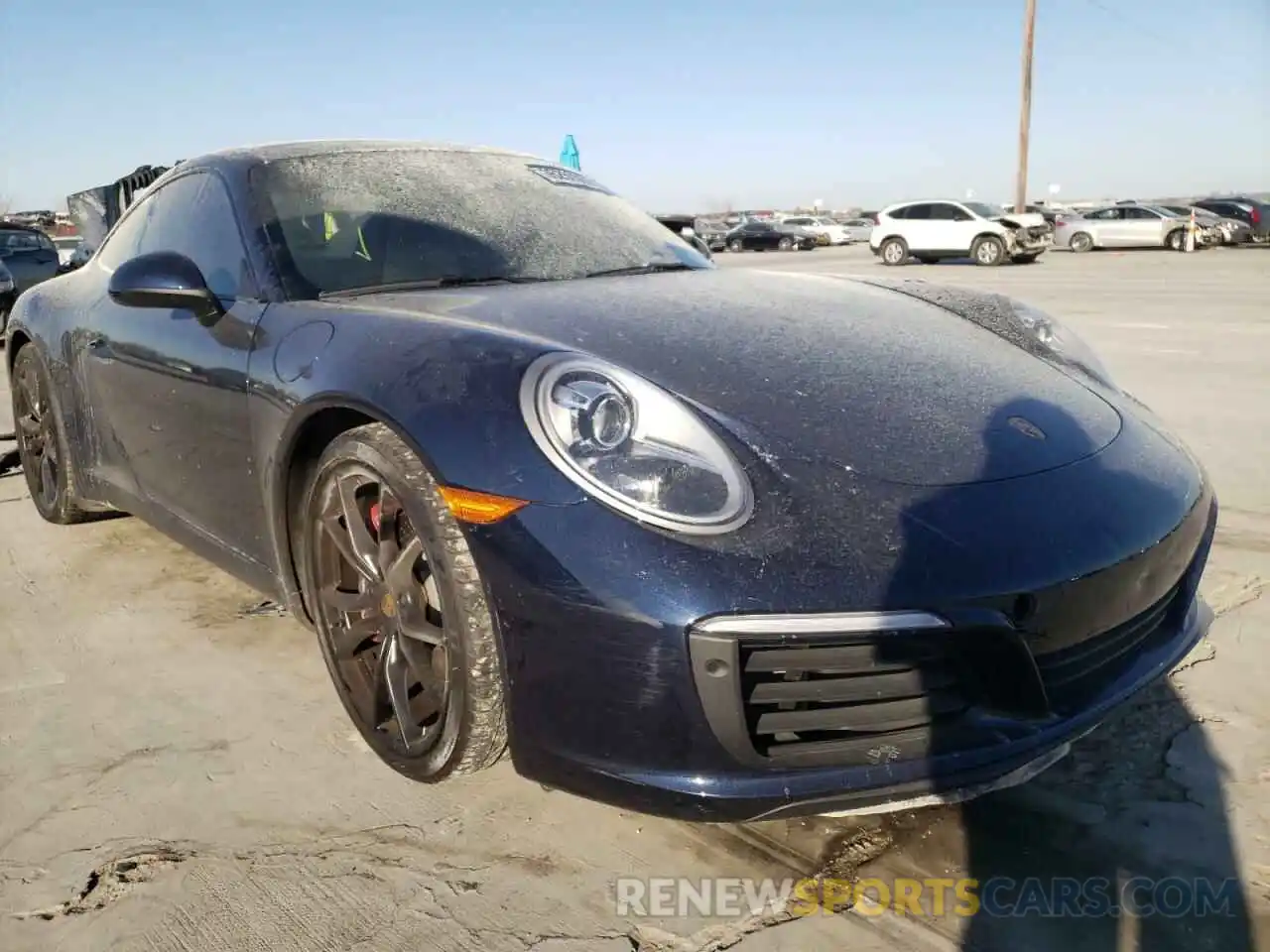 1 Photograph of a damaged car WP0AA2A9XKS103704 PORSCHE 911 2019