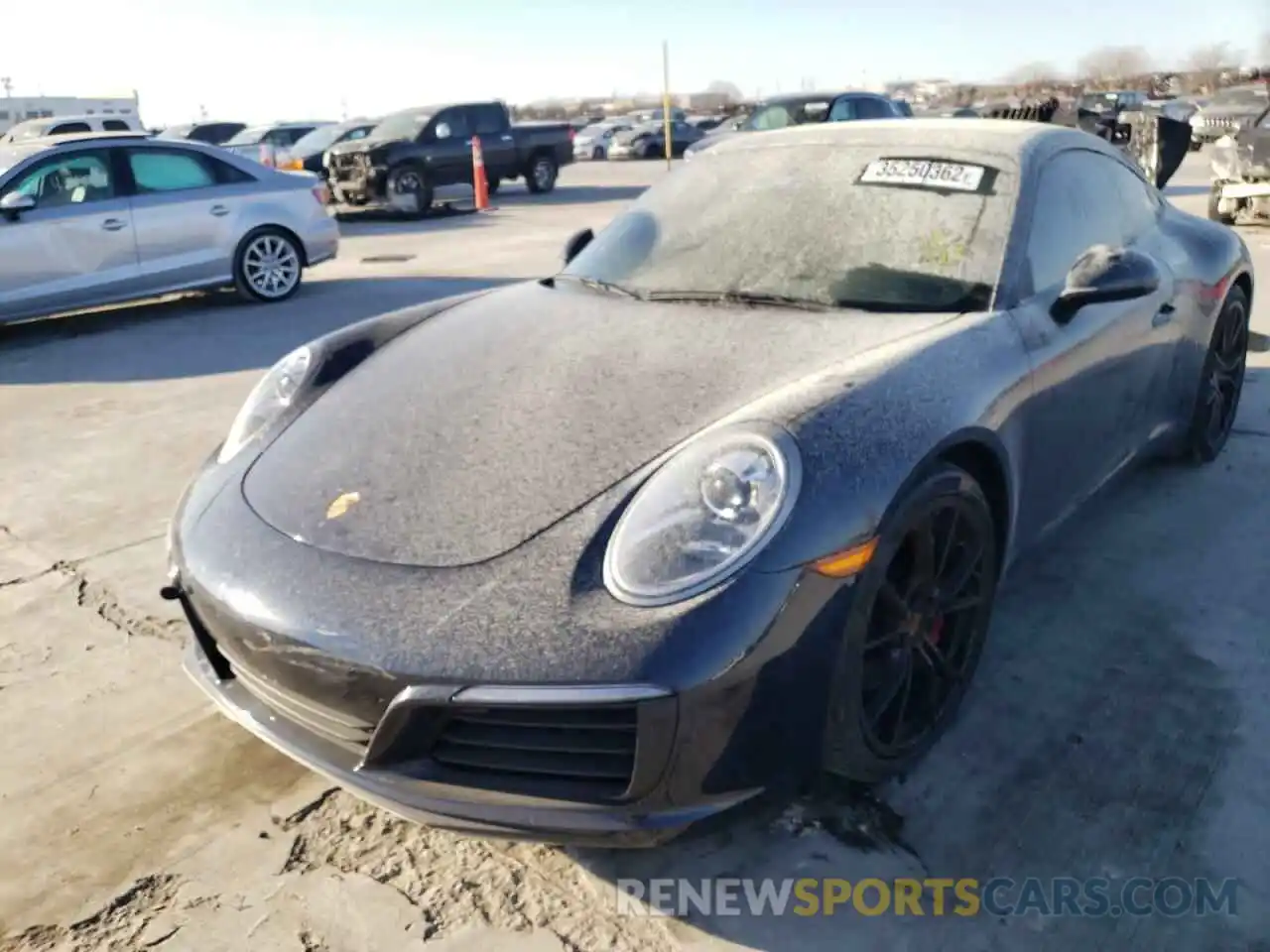 2 Photograph of a damaged car WP0AA2A9XKS103704 PORSCHE 911 2019