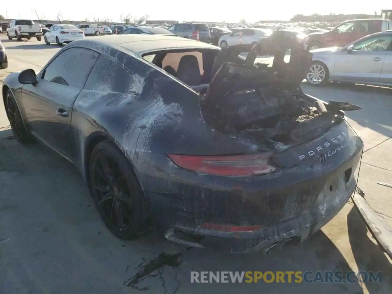 3 Photograph of a damaged car WP0AA2A9XKS103704 PORSCHE 911 2019