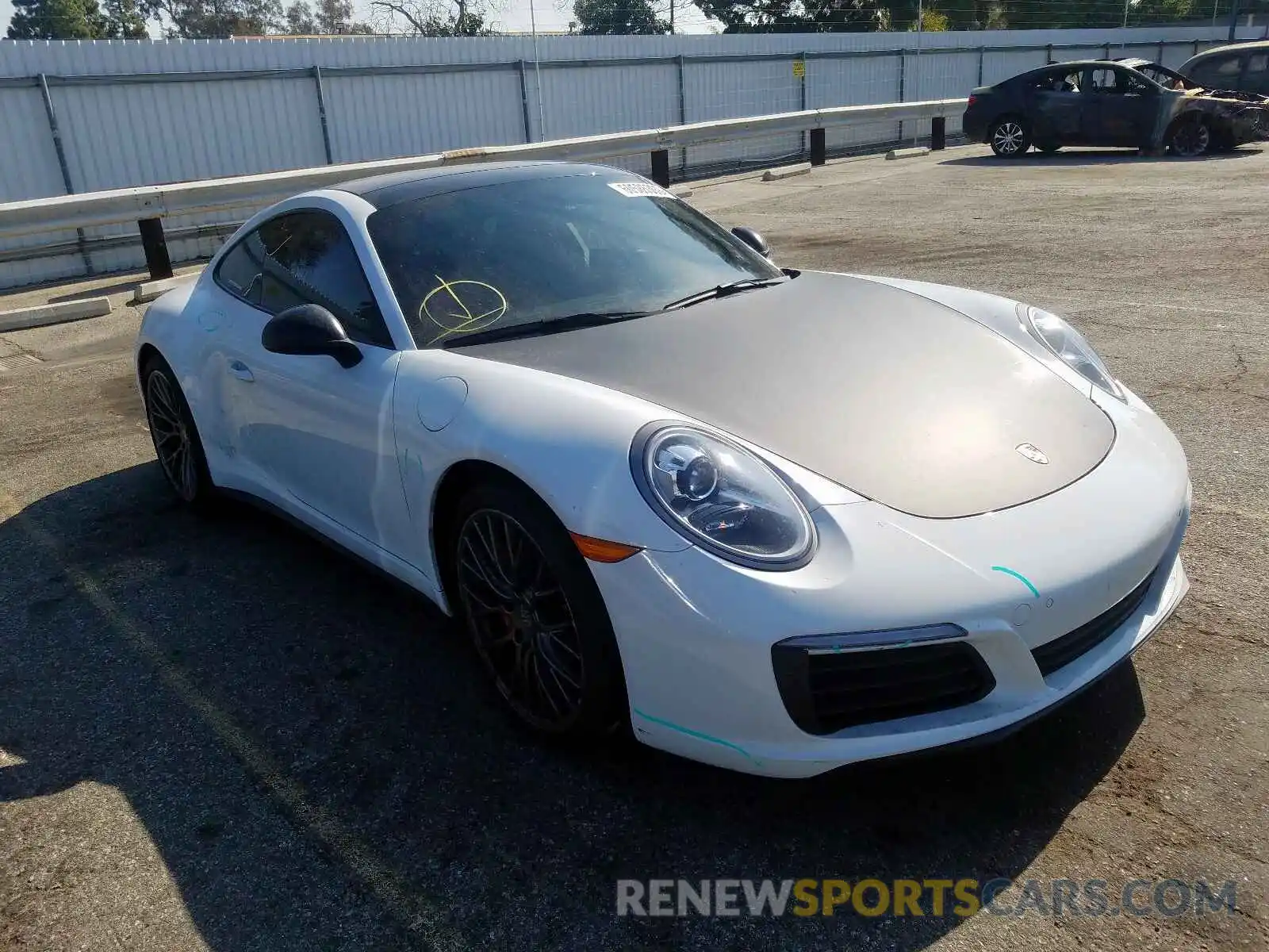 1 Photograph of a damaged car WP0AB2A92KS114287 PORSCHE 911 2019