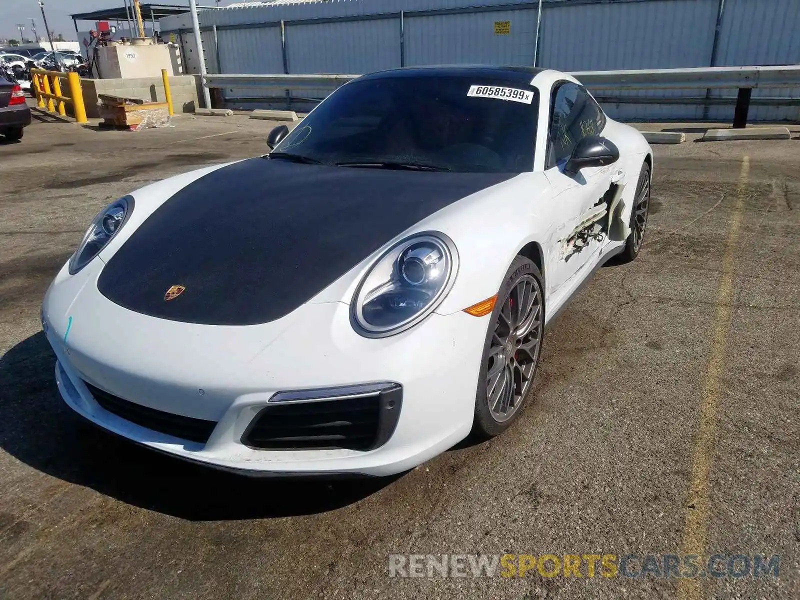 2 Photograph of a damaged car WP0AB2A92KS114287 PORSCHE 911 2019