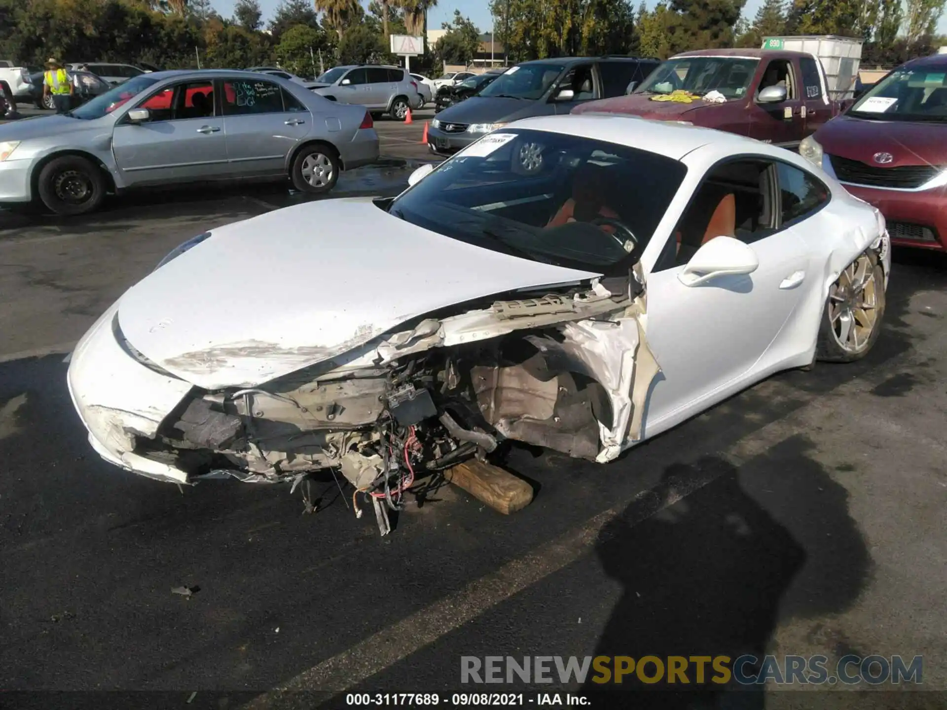 2 Photograph of a damaged car WP0AB2A92KS115164 PORSCHE 911 2019