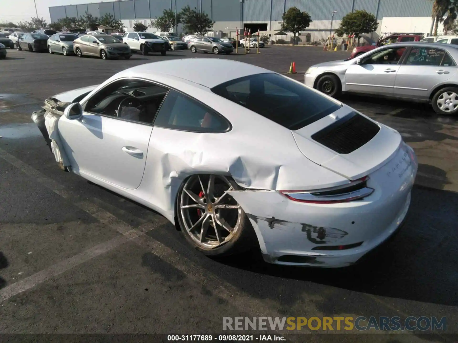 3 Photograph of a damaged car WP0AB2A92KS115164 PORSCHE 911 2019