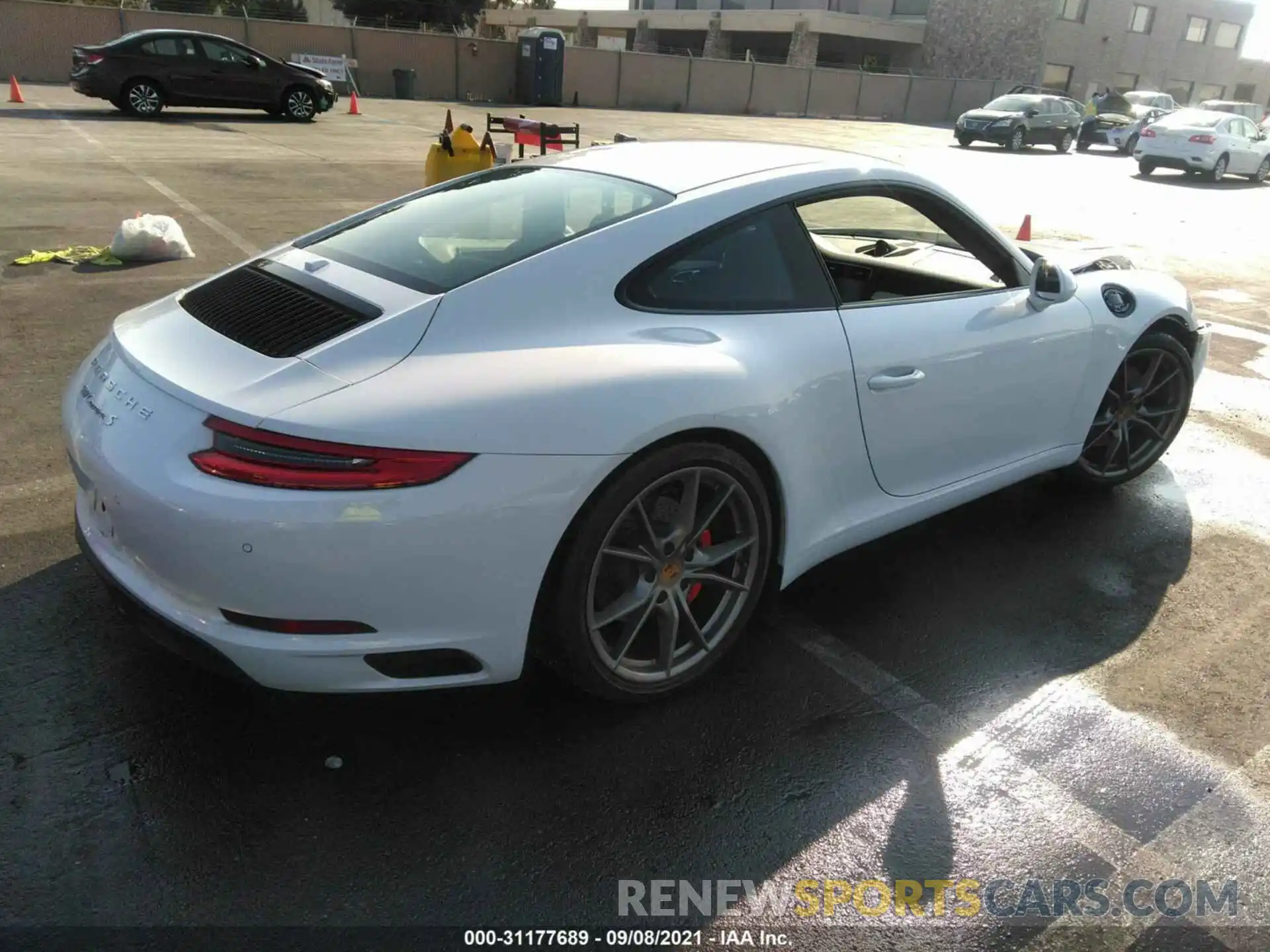 4 Photograph of a damaged car WP0AB2A92KS115164 PORSCHE 911 2019