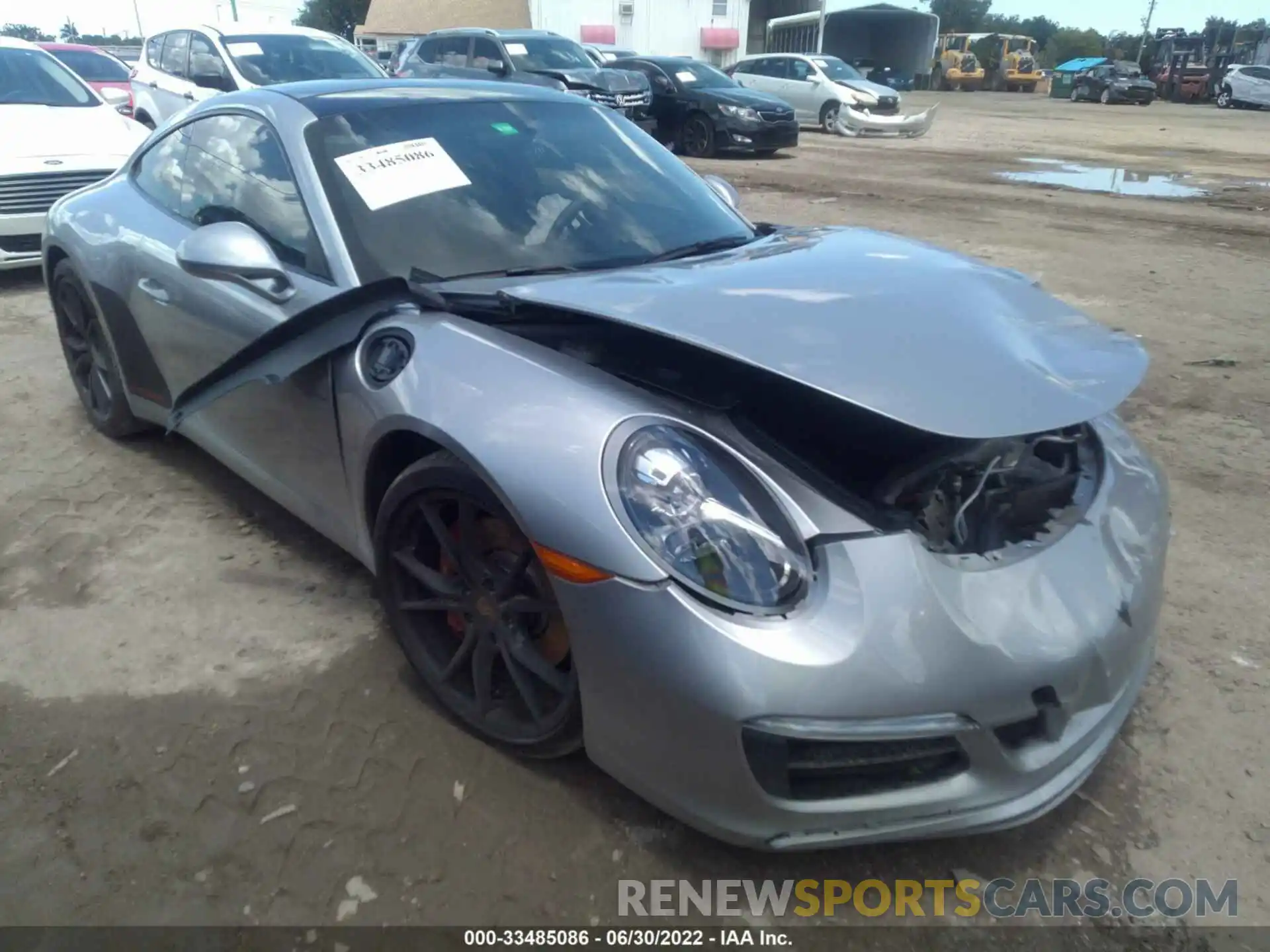 1 Photograph of a damaged car WP0AB2A97KS115001 PORSCHE 911 2019