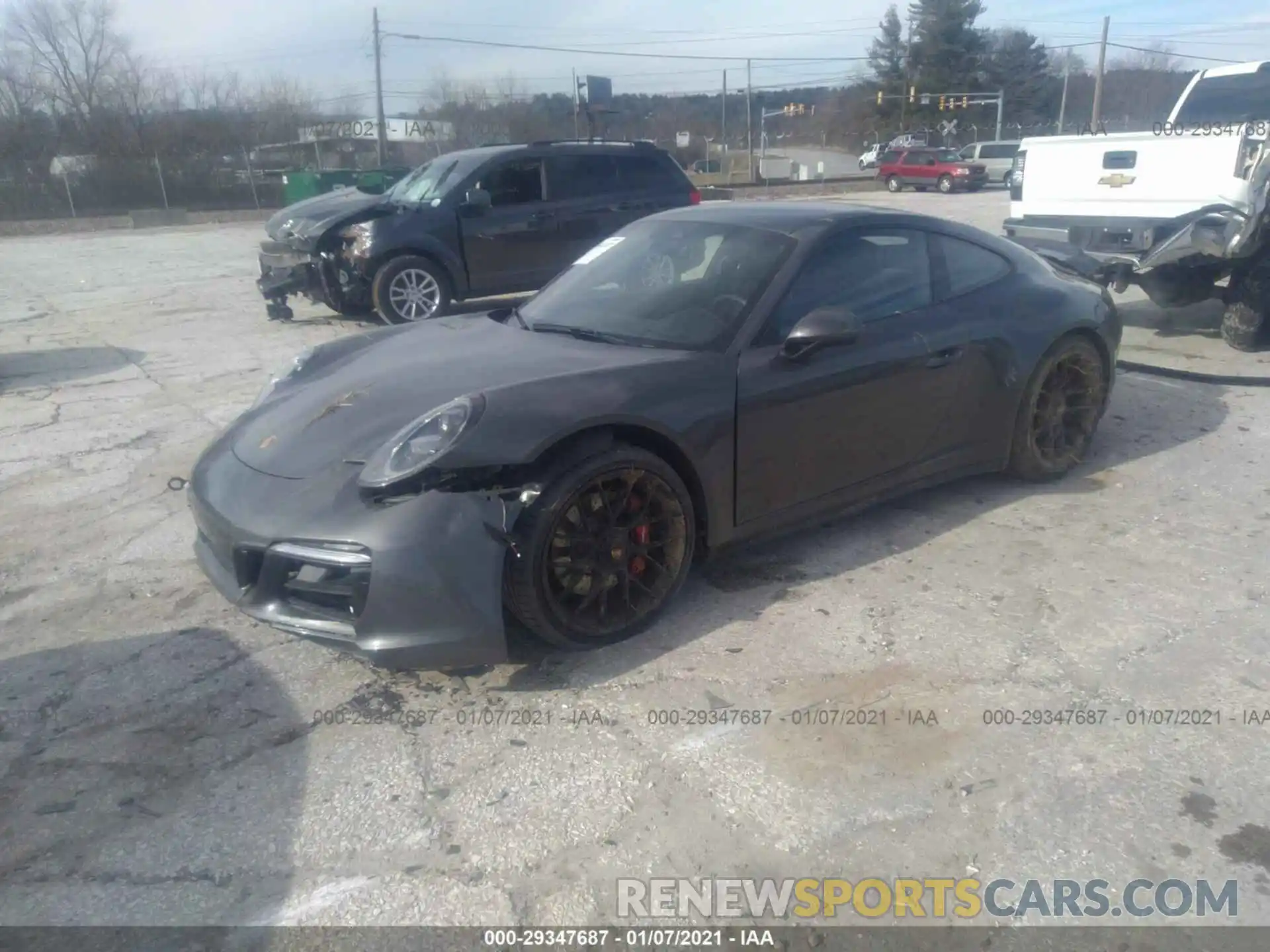 2 Photograph of a damaged car WP0AB2A9XKS115266 PORSCHE 911 2019