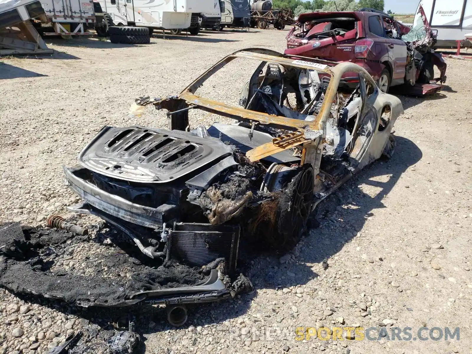 2 Photograph of a damaged car WP0AD2A98KS140869 PORSCHE 911 2019