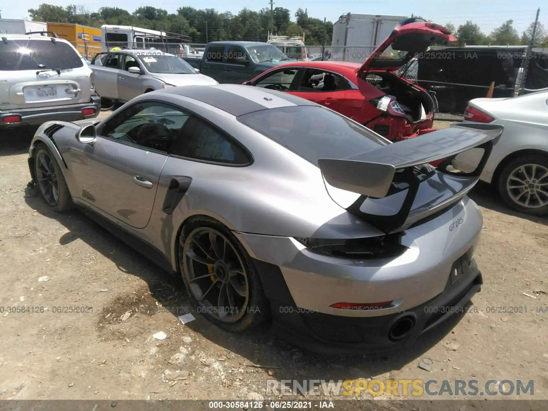 3 Photograph of a damaged car WP0AE2A95KS155262 PORSCHE 911 2019