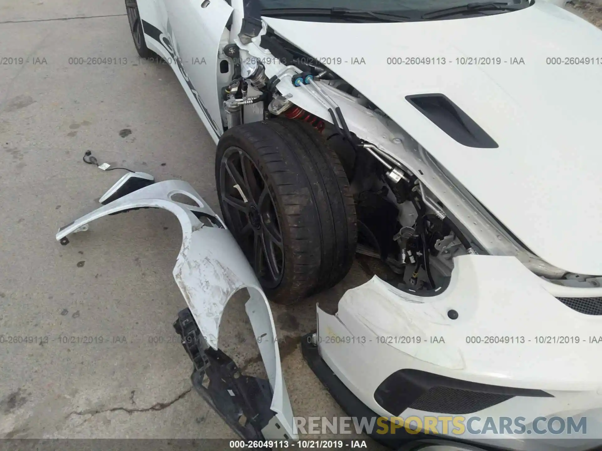 6 Photograph of a damaged car WP0AF2A92KS164384 PORSCHE 911 2019