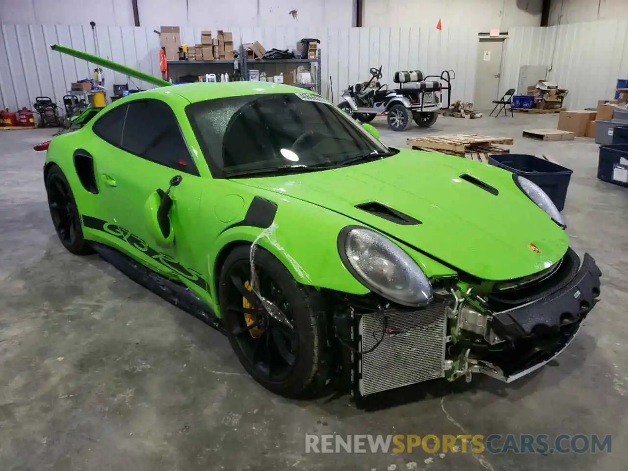 1 Photograph of a damaged car WP0AF2A92KS164451 PORSCHE 911 2019