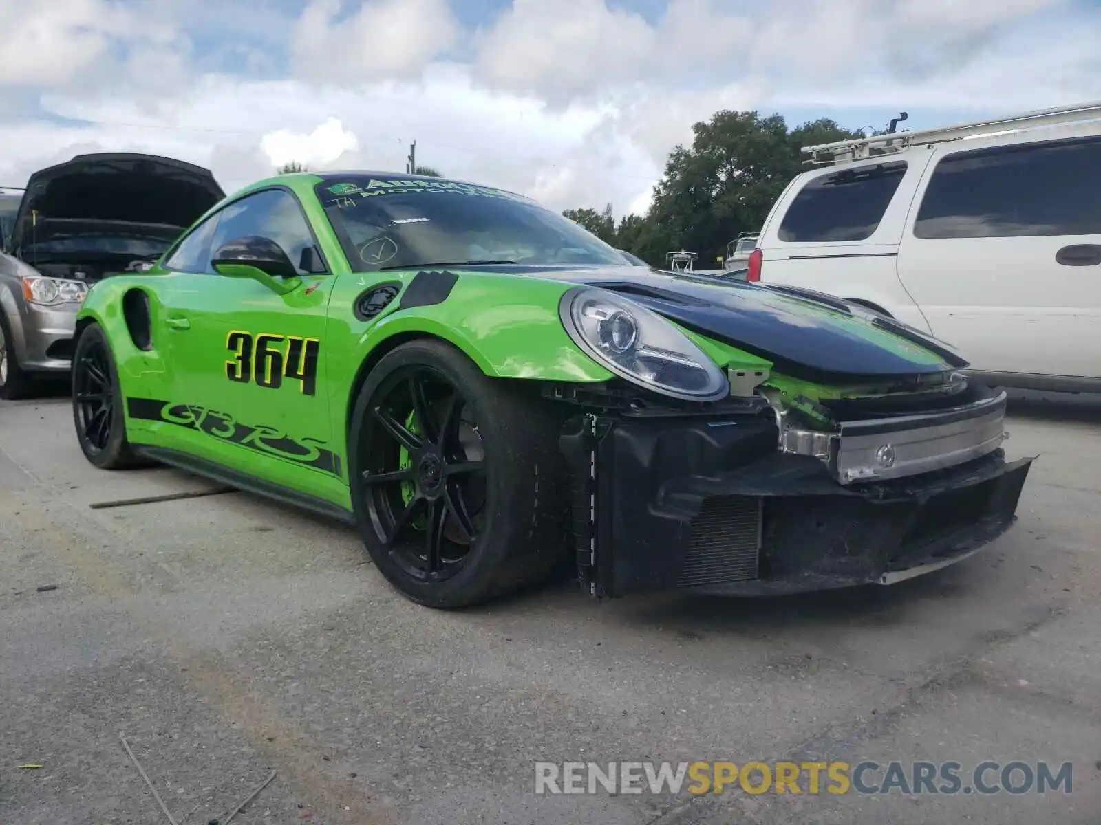 1 Photograph of a damaged car WP0AF2A93KS164717 PORSCHE 911 2019