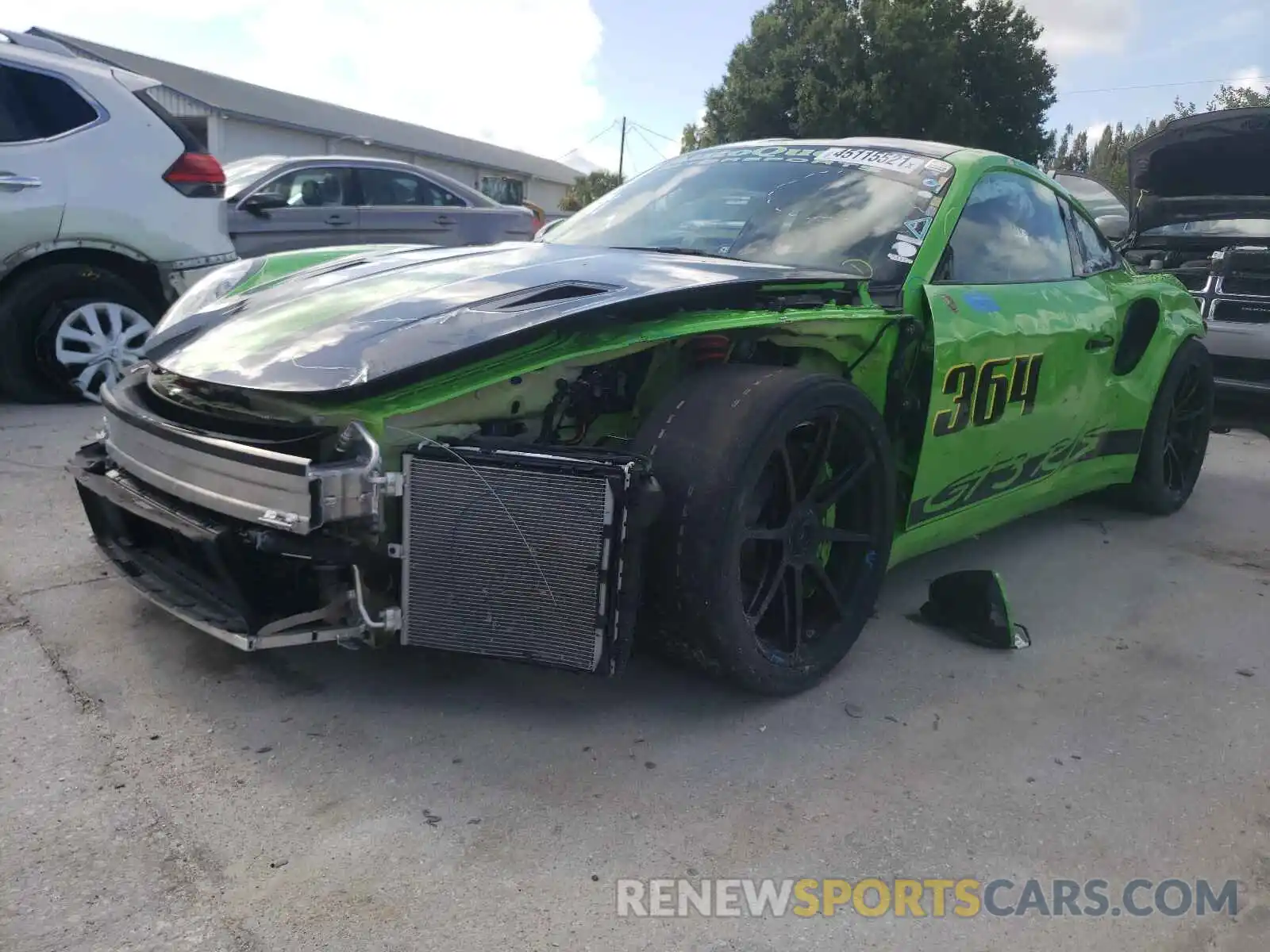 2 Photograph of a damaged car WP0AF2A93KS164717 PORSCHE 911 2019