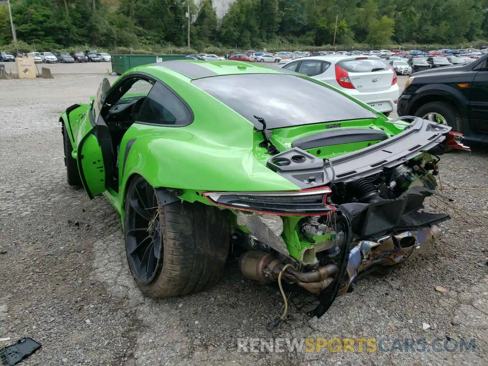 3 Photograph of a damaged car WP0AF2A94KS165083 PORSCHE 911 2019