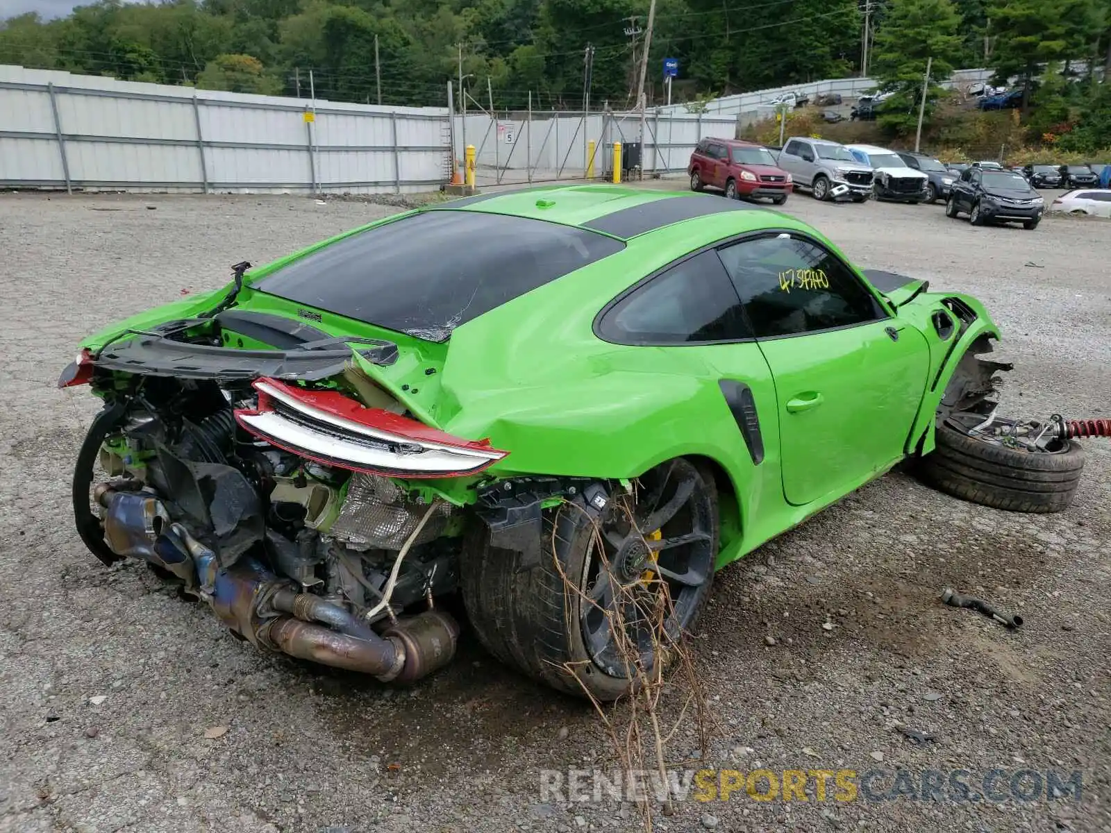 4 Photograph of a damaged car WP0AF2A94KS165083 PORSCHE 911 2019