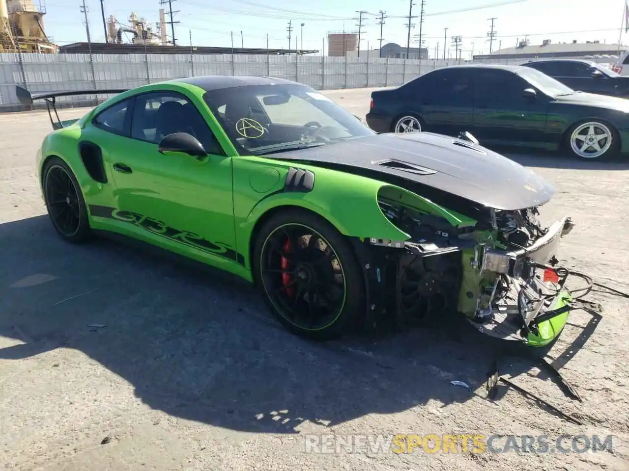 1 Photograph of a damaged car WP0AF2A98KS164793 PORSCHE 911 2019