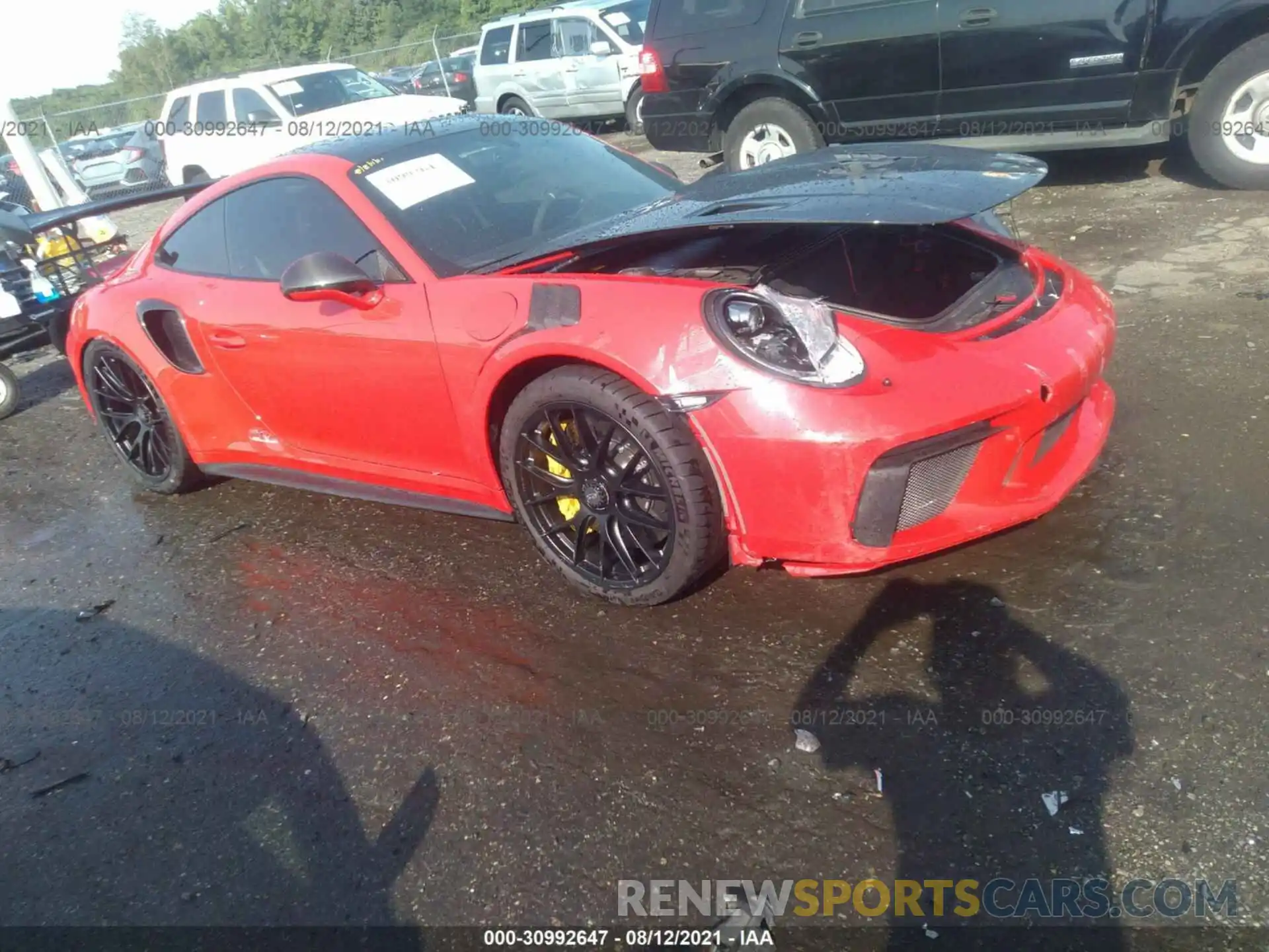 1 Photograph of a damaged car WP0AF2A99KS165810 PORSCHE 911 2019