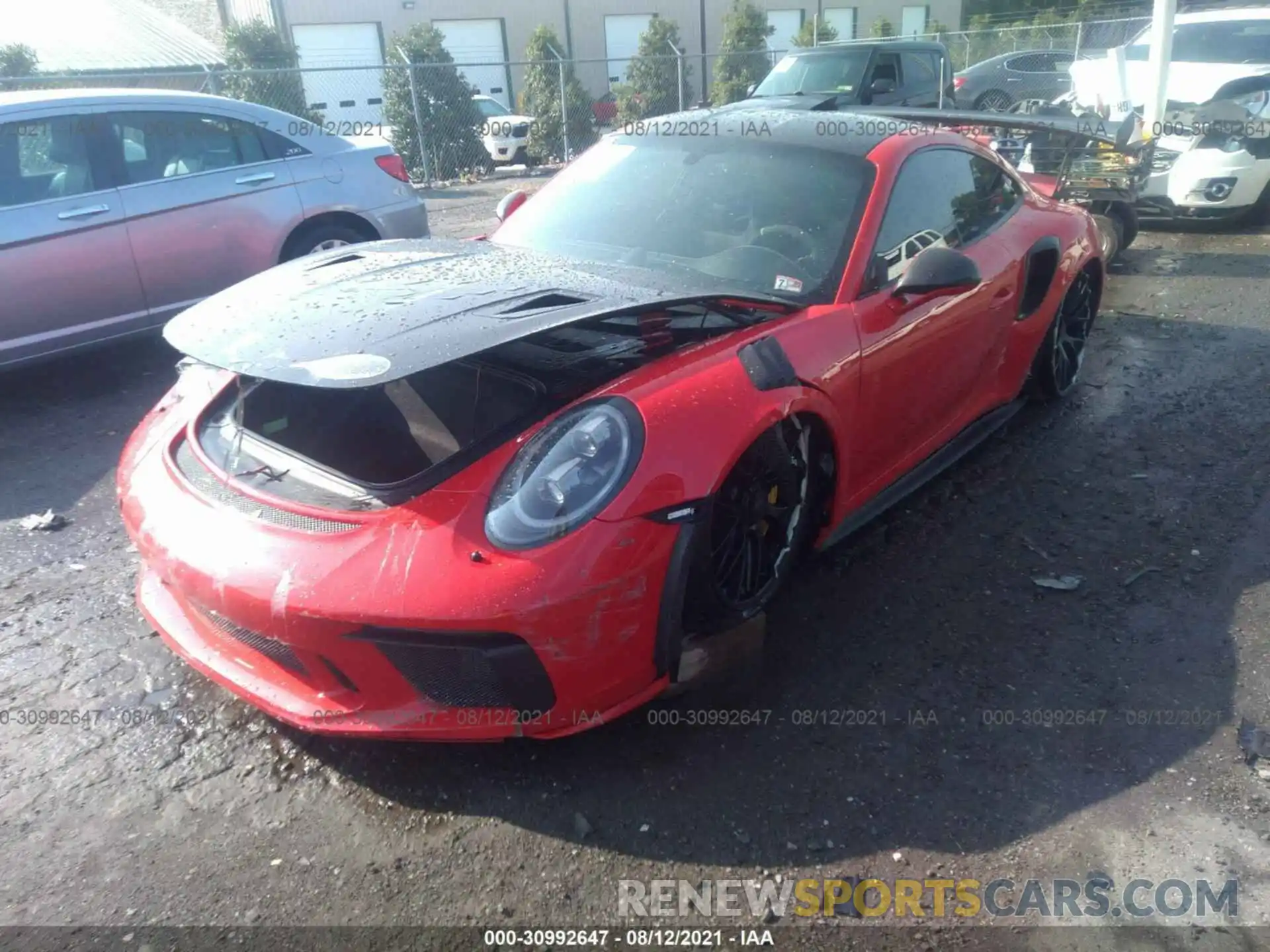 2 Photograph of a damaged car WP0AF2A99KS165810 PORSCHE 911 2019