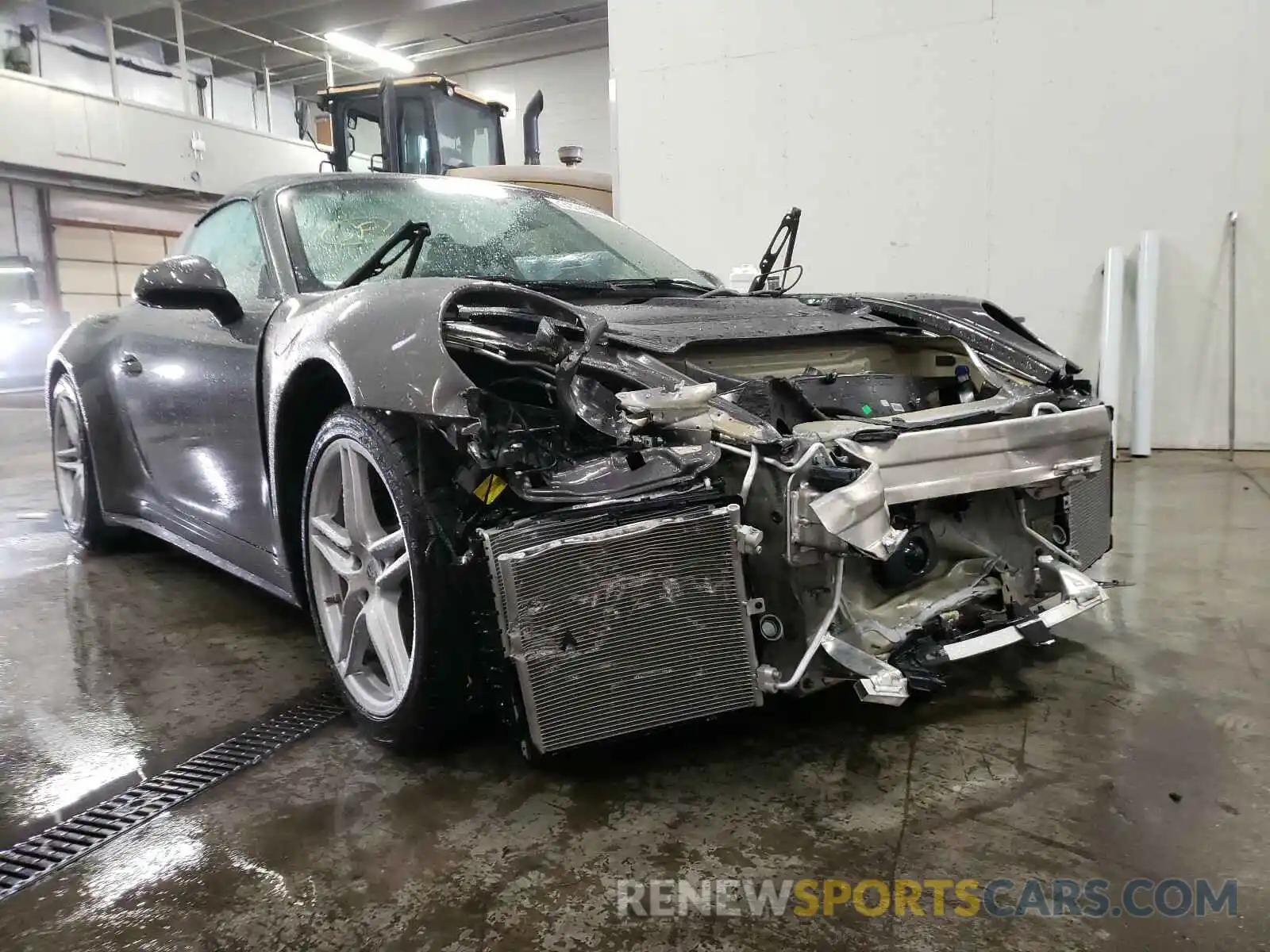 1 Photograph of a damaged car WP0BA2A94KS120079 PORSCHE 911 2019