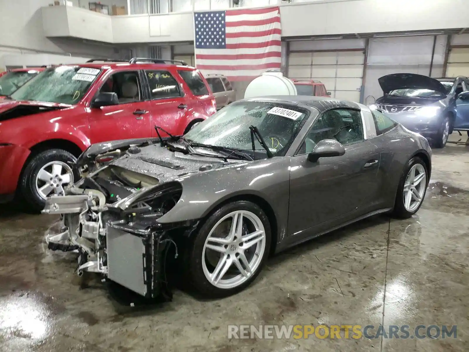 2 Photograph of a damaged car WP0BA2A94KS120079 PORSCHE 911 2019